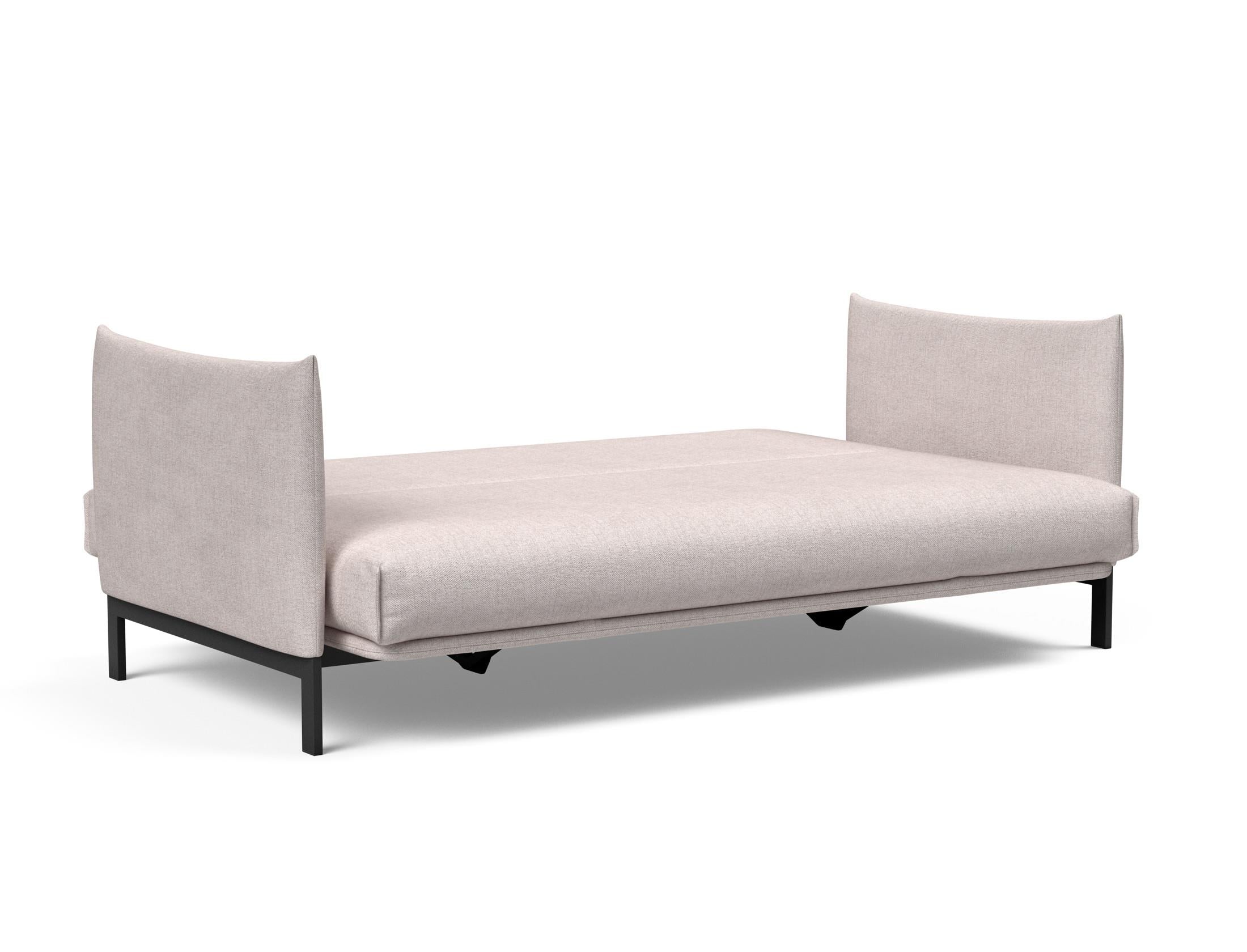 Erleben Sie das Junus 140 Bettsofa mit Nordic Cover von Innovation Living – eine perfekte Kombination aus modernem Stil und erstklassigem Schlafkomfort.