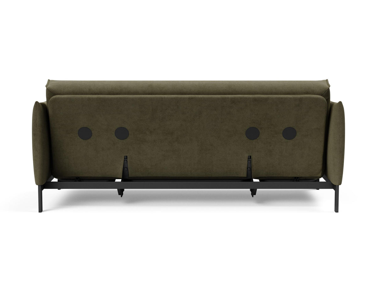 Junus 140 Bettsofa Nordic Cover Soft Spring in 316 Cordufine Pine Green präsentiert im Onlineshop von KAQTU Design AG. Bettsofa ist von Innovation Living