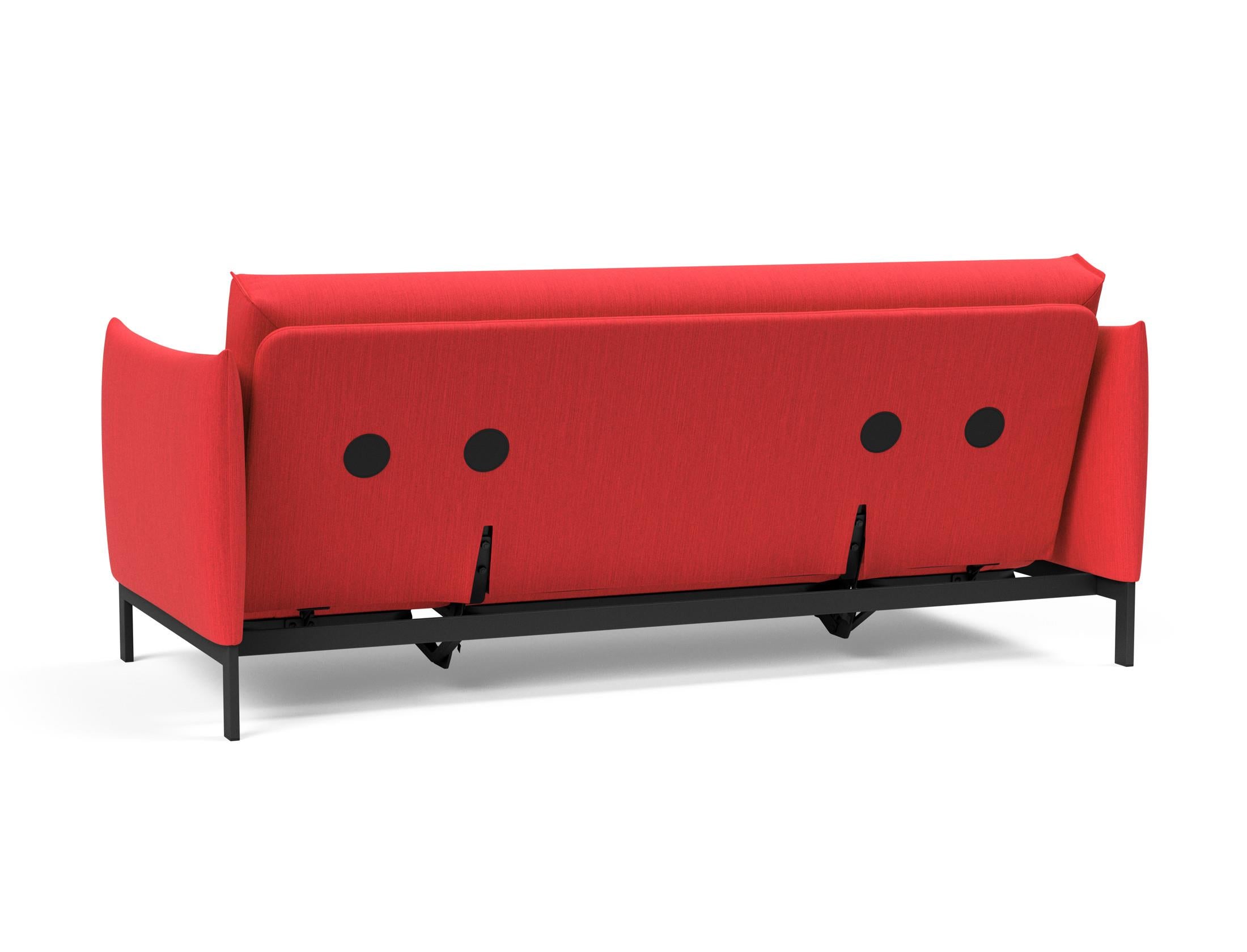Entdecken Sie das Junus 140 Bettsofa mit Nordic Cover von Innovation Living – stilvolles Design trifft auf höchsten Schlafkomfort für jeden Tag.