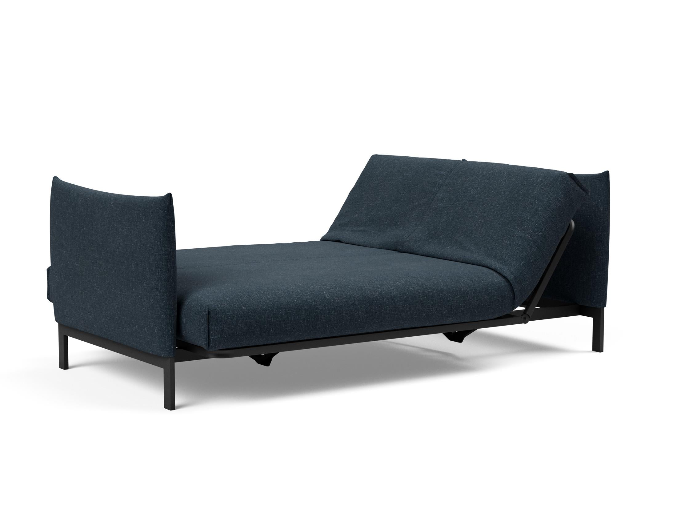 Entdecken Sie das Junus 140 Bettsofa mit Nordic Cover von Innovation Living – stilvolles Design trifft auf hervorragende Schlafqualität.