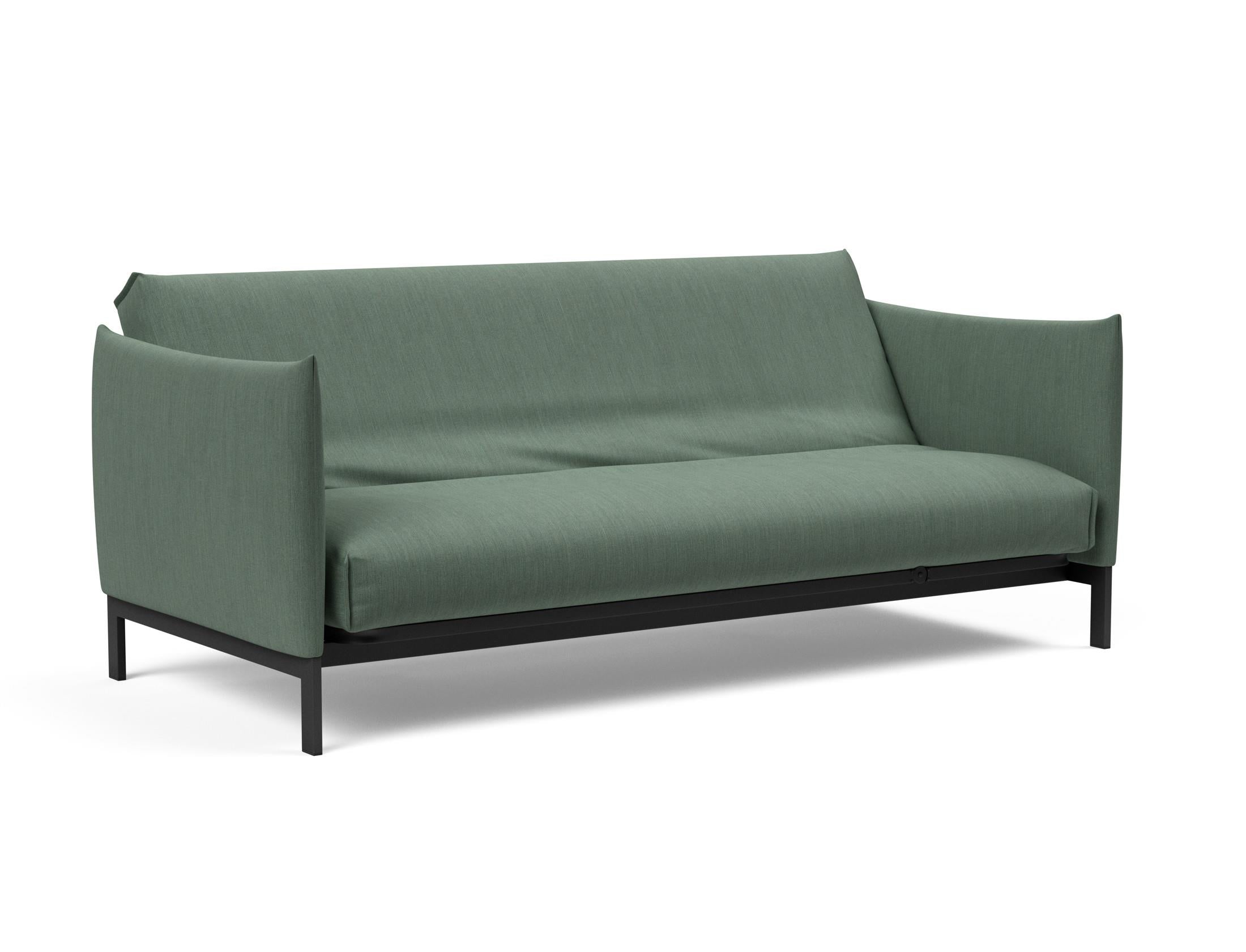 Erleben Sie das Junus 140 Bettsofa mit Nordic Cover von Innovation Living – eine perfekte Kombination aus modernem Stil und erstklassigem Schlafkomfort.