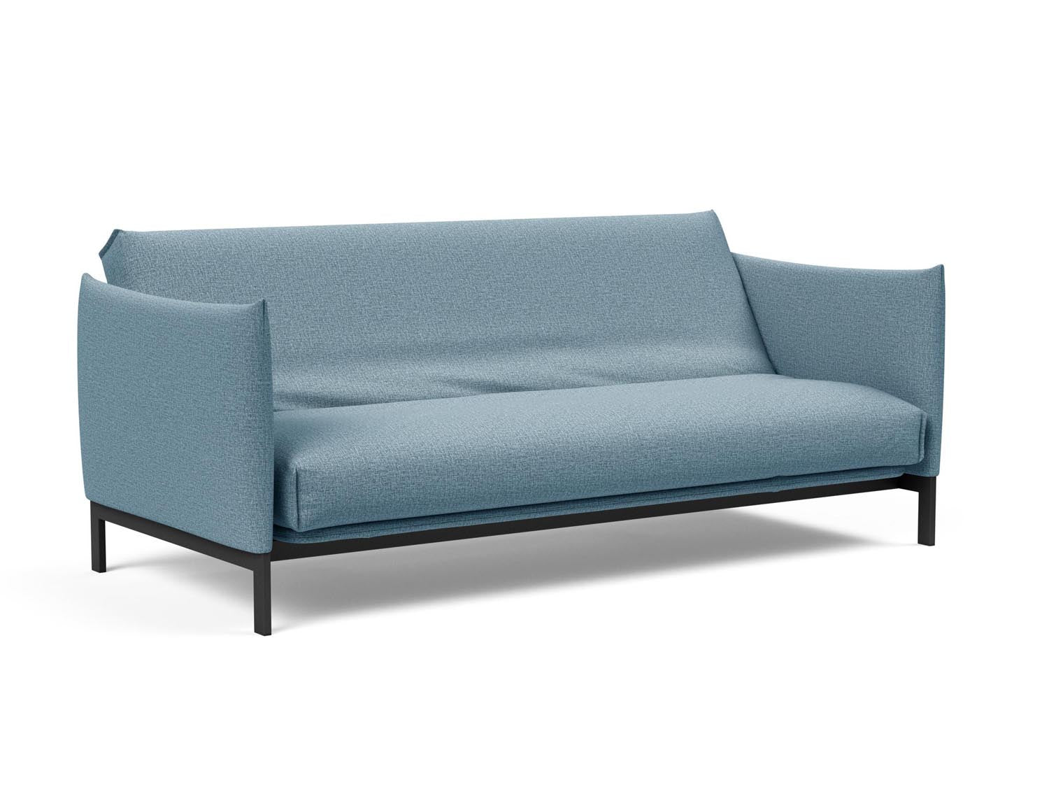 Erleben Sie das Junus 140 Bettsofa mit stilvollem Nordic Cover und Soft Spring, perfekt für gemütliche Abende und stilvolle Einrichtung.