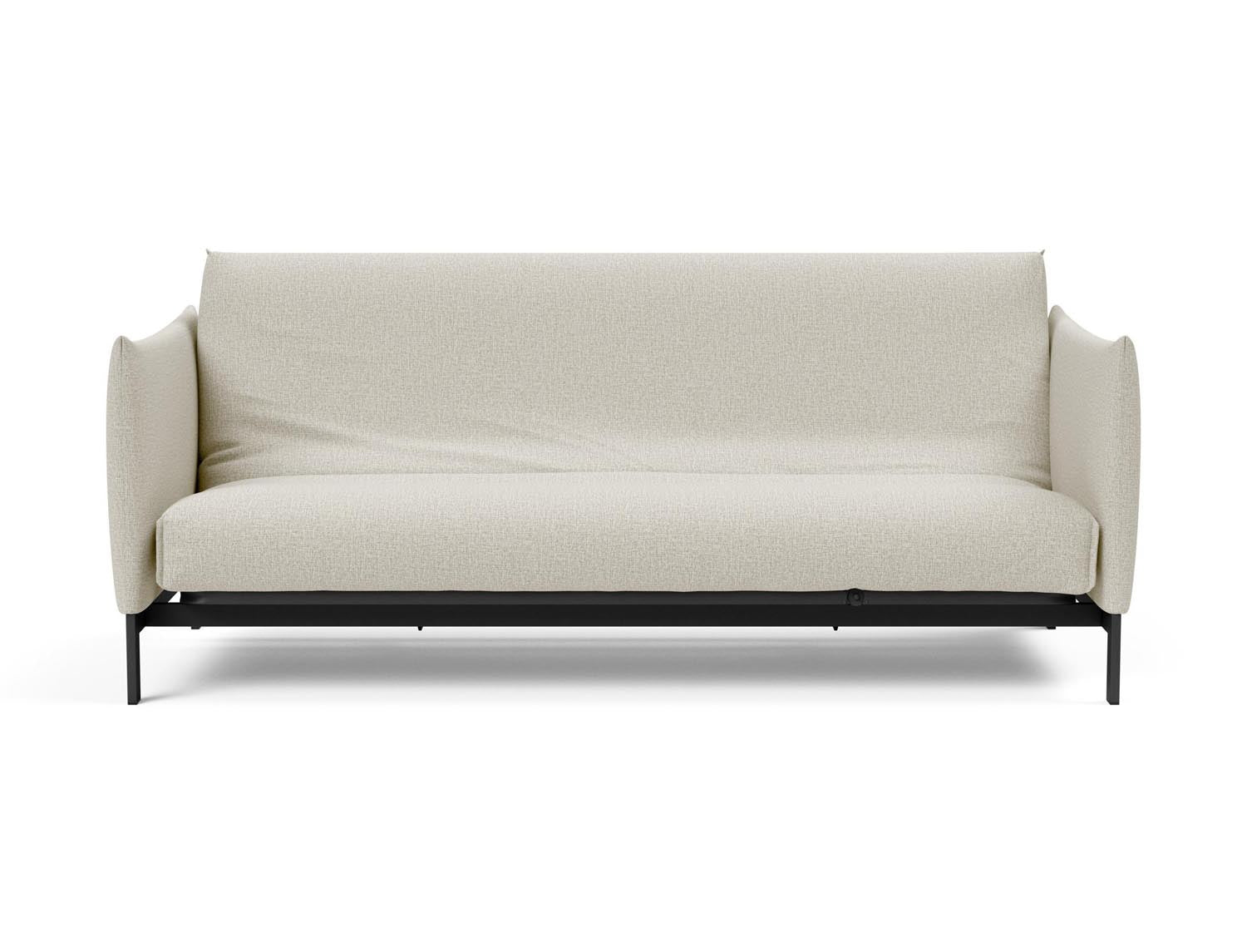 Erleben Sie das Junus 140 Bettsofa mit Nordic Cover von Innovation Living – eine perfekte Kombination aus modernem Stil und erstklassigem Schlafkomfort.