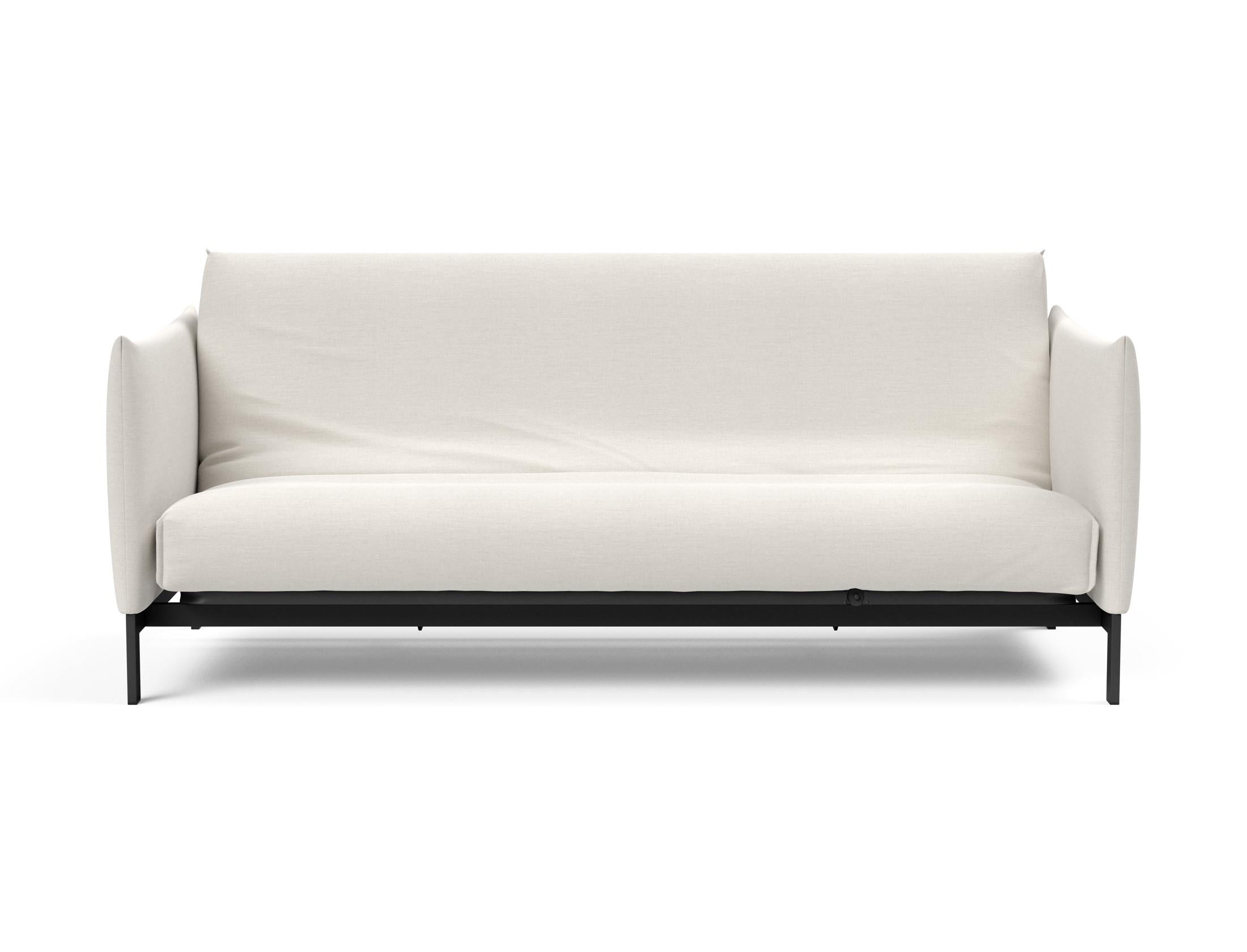 Entdecken Sie das Junus 140 Bettsofa mit Nordic Cover von Innovation Living – stilvolles Design trifft auf höchsten Schlafkomfort für jeden Tag.