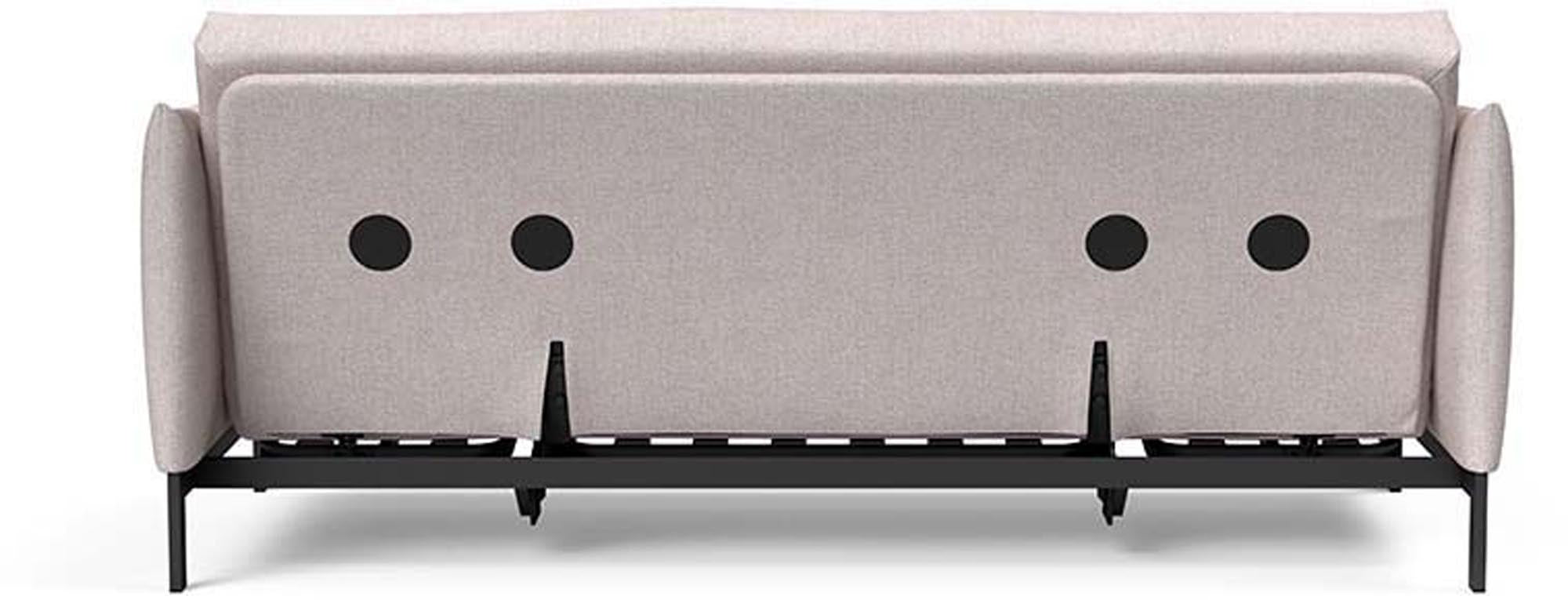 Entdecken Sie das Junus 140 Bettsofa Sharp Plus Cover Soft Spring von Innovation Living – stilvoll, vielseitig und ideal für entspannte Nächte.