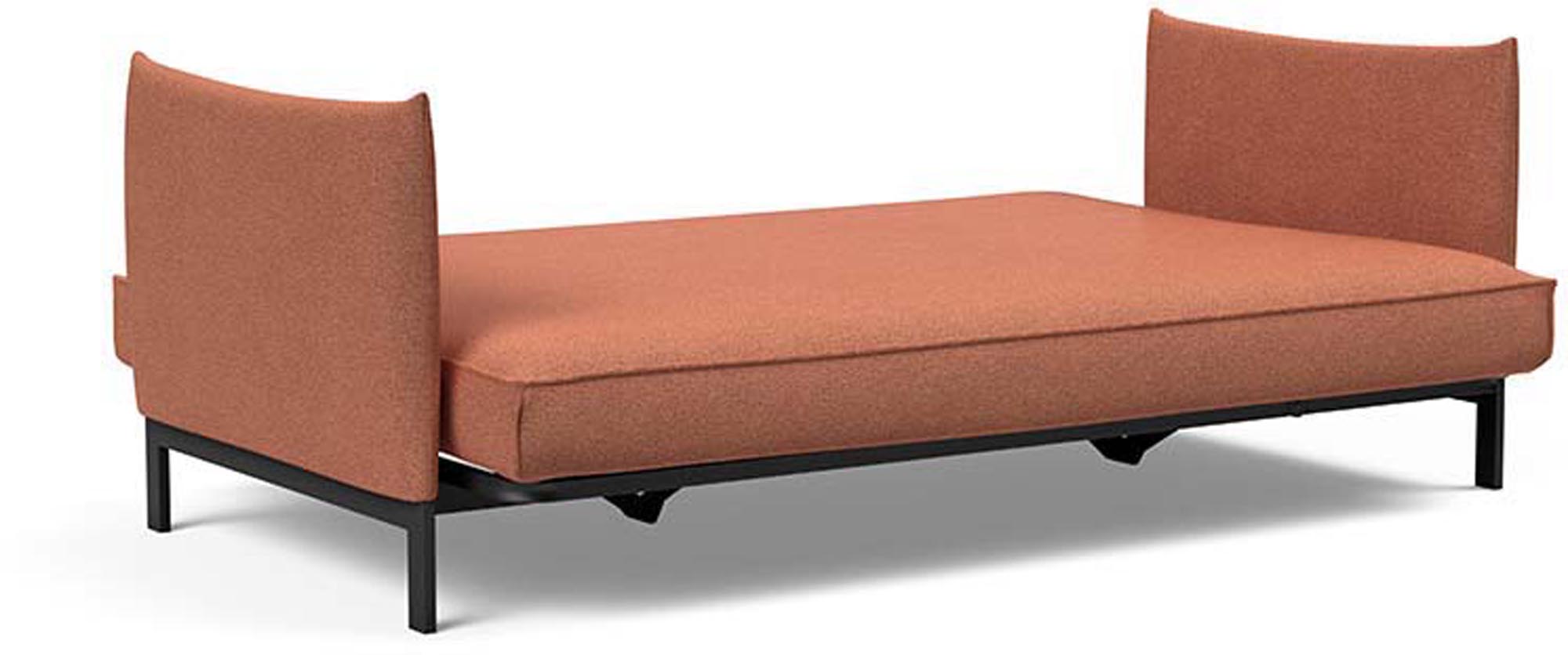 Entdecken Sie das Junus 140 Bettsofa Sharp Plus Cover Soft Spring von Innovation Living – stilvoll, funktional und ideal für kleine Räume.