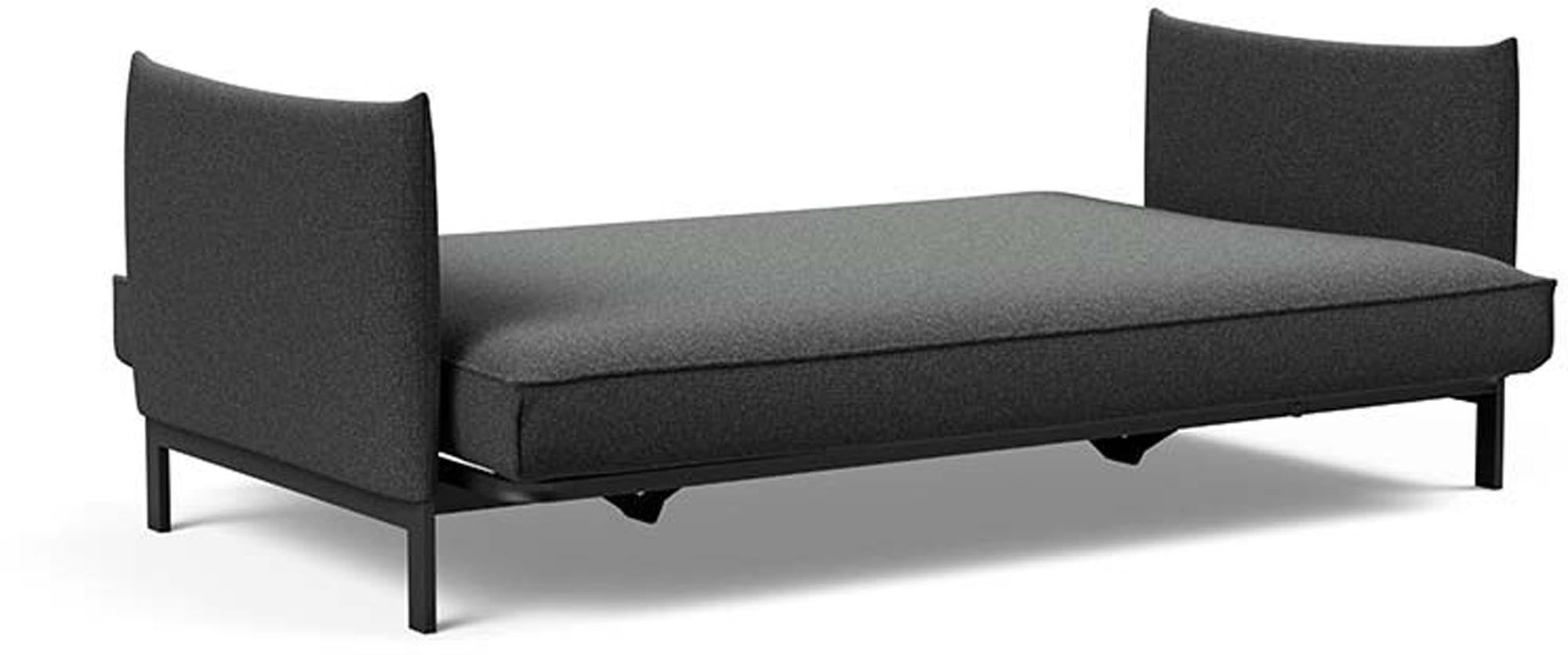 Entdecken Sie das Junus 140 Bettsofa Sharp Plus Cover Soft Spring von Innovation Living – stilvoll, funktional und ideal für kleine Räume.