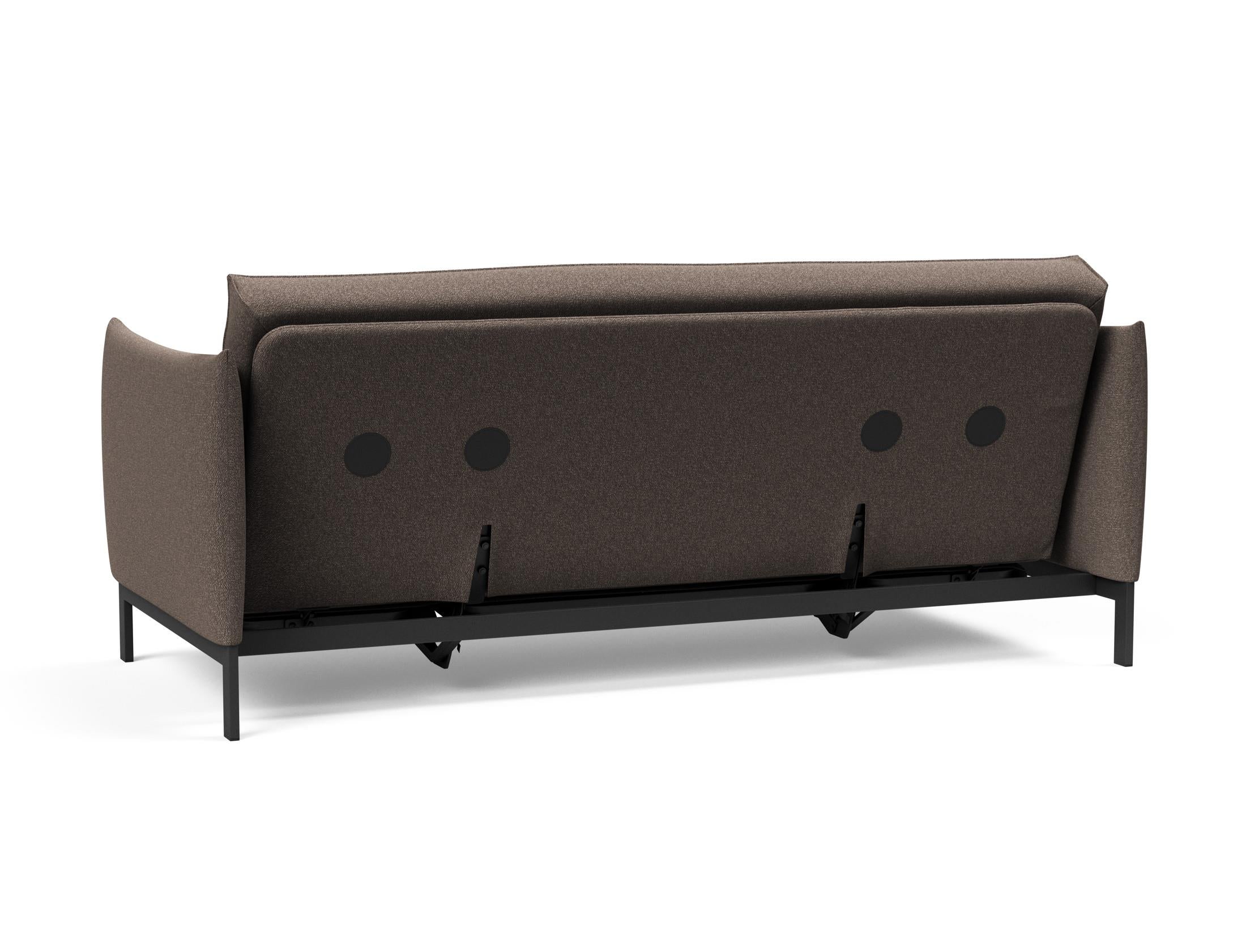 Erleben Sie das Junus 140 Bettsofa mit stilvollem Sharp Plus Cover und bequemer Soft Spring Polsterung – ideal für modernes Wohnen!