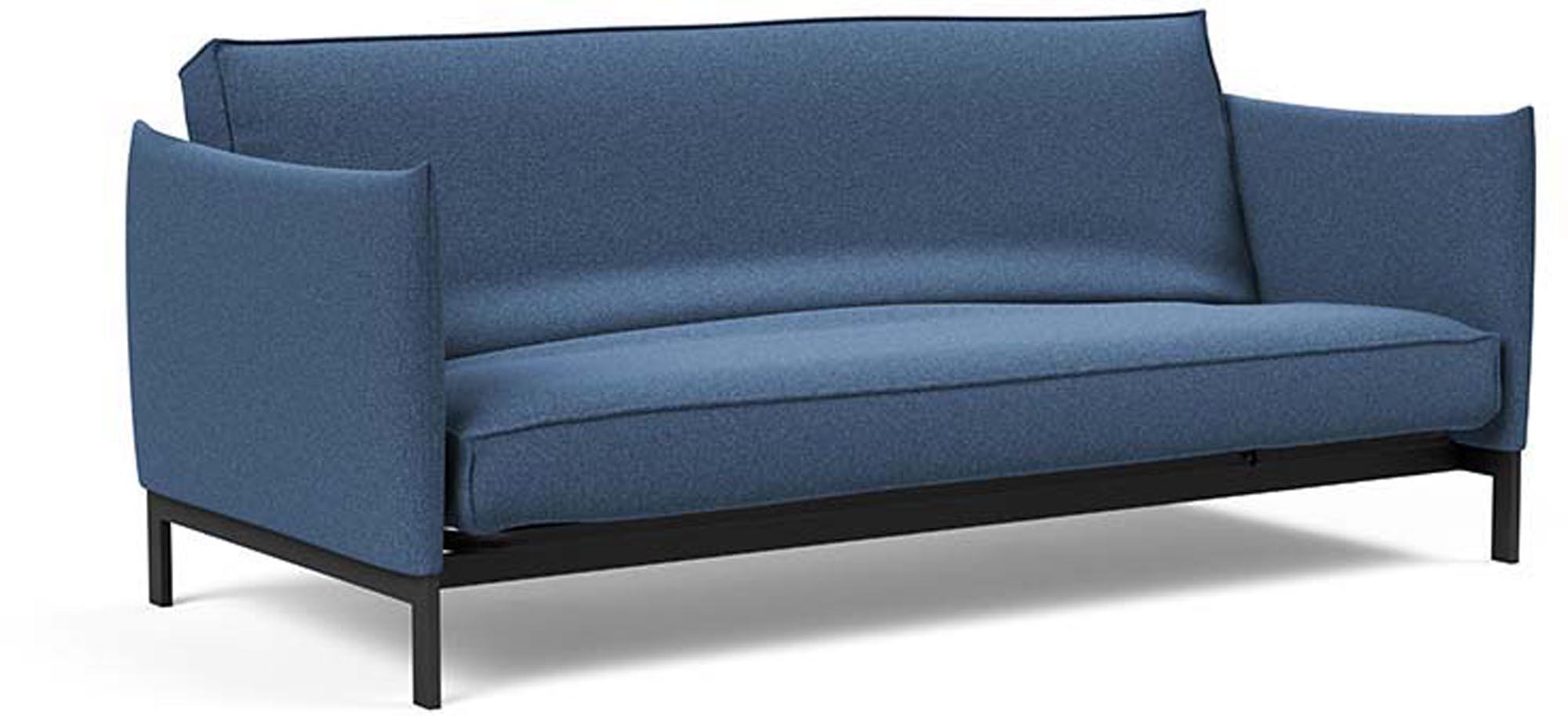 Entdecken Sie das Junus 140 Bettsofa Sharp Plus Cover Soft Spring von Innovation Living – stilvoll, funktional und ideal für kleine Räume.