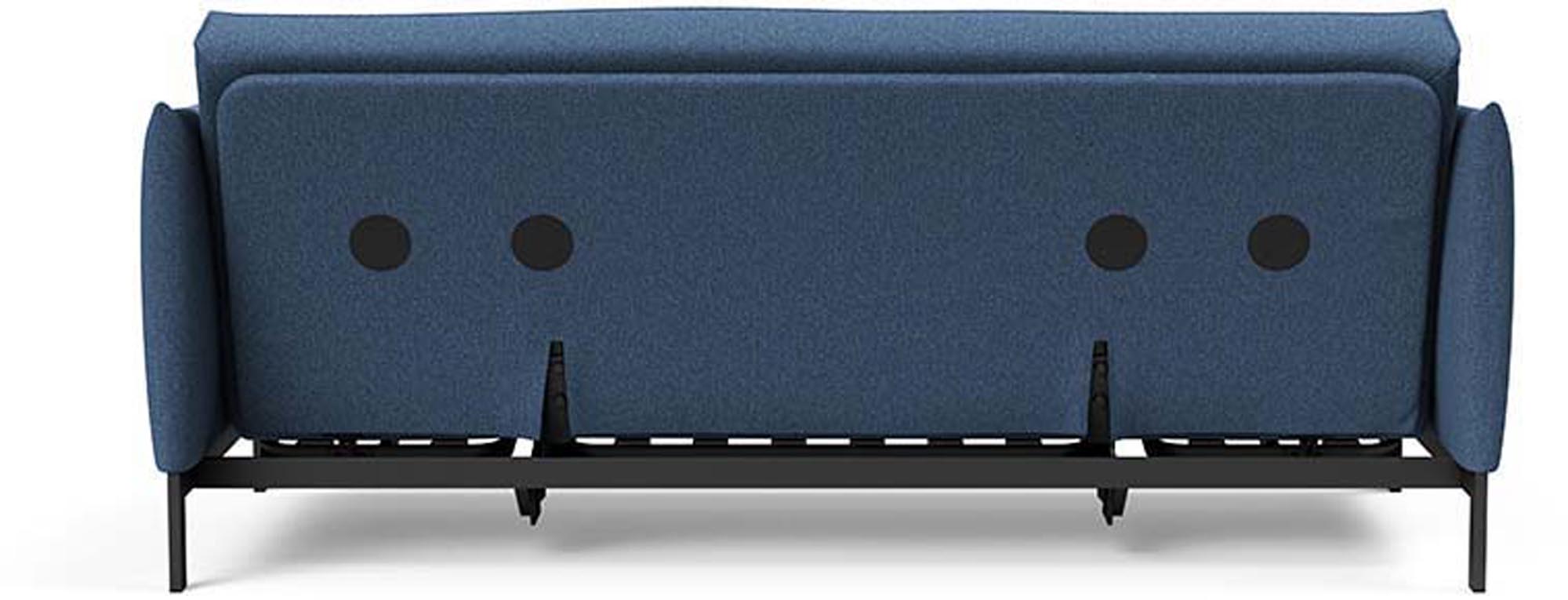 Entdecken Sie das Junus 140 Bettsofa Sharp Plus Cover Soft Spring von Innovation Living – stilvoll, funktional und ideal für kleine Räume.