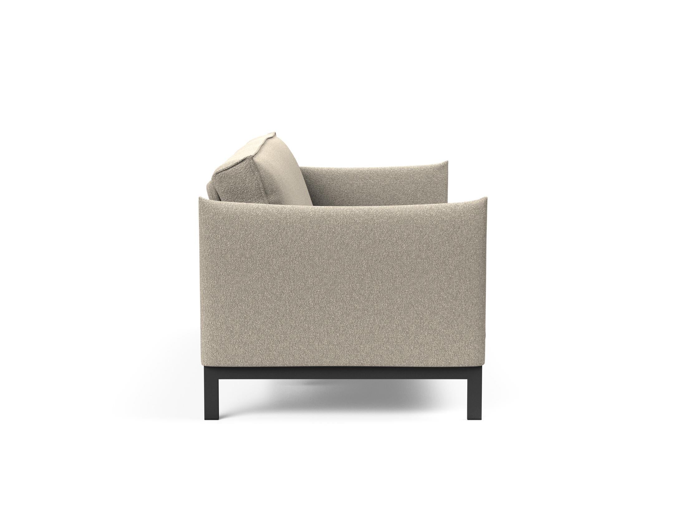Erleben Sie das Junus 140 Bettsofa mit stilvollem Sharp Plus Cover und bequemer Soft Spring Polsterung – ideal für Ihr Zuhause!