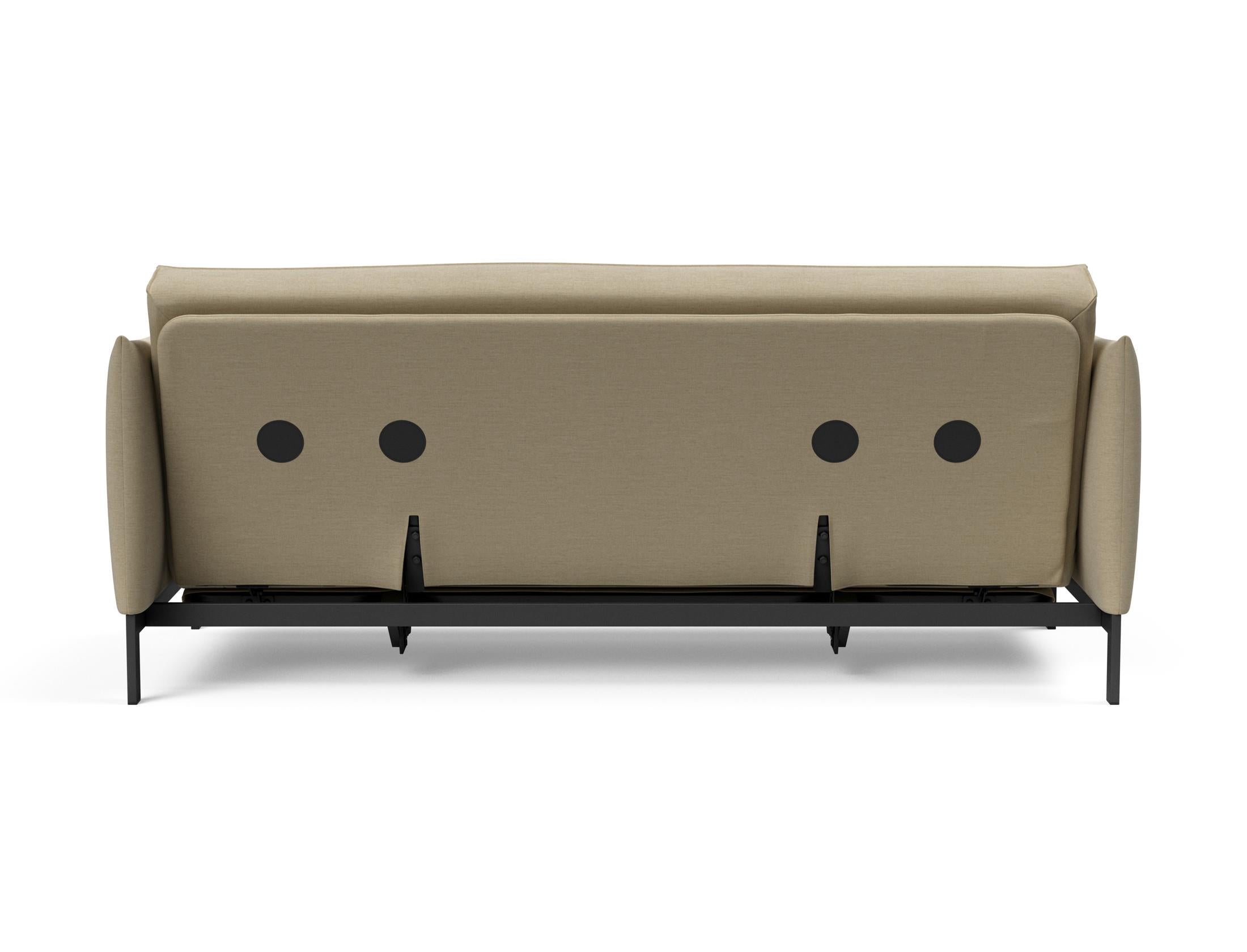 Entdecken Sie das Junus 140 Bettsofa mit elegantem Sharp Plus Bezug und komfortabler Soft Spring Polsterung – perfekt für jeden Wohnraum!