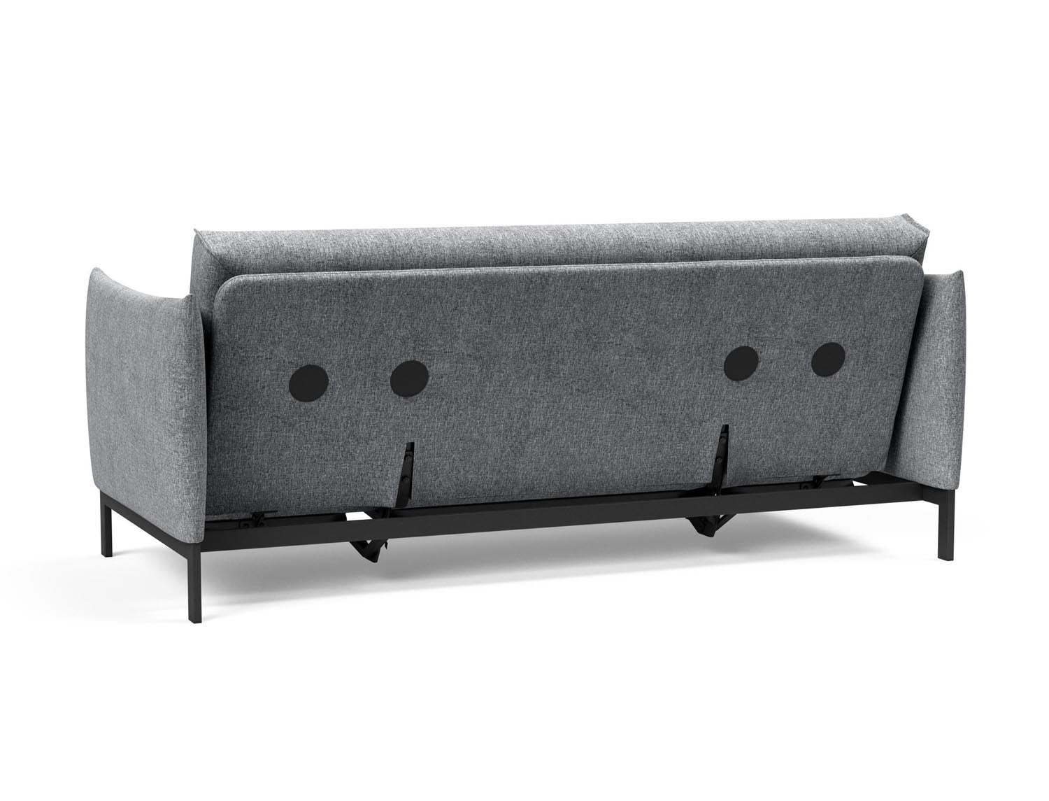 Erleben Sie das Junus 140 Bettsofa Nordic Cover von Innovation Living – eine elegante Lösung für modernes Wohnen und gemütliche Nächte.