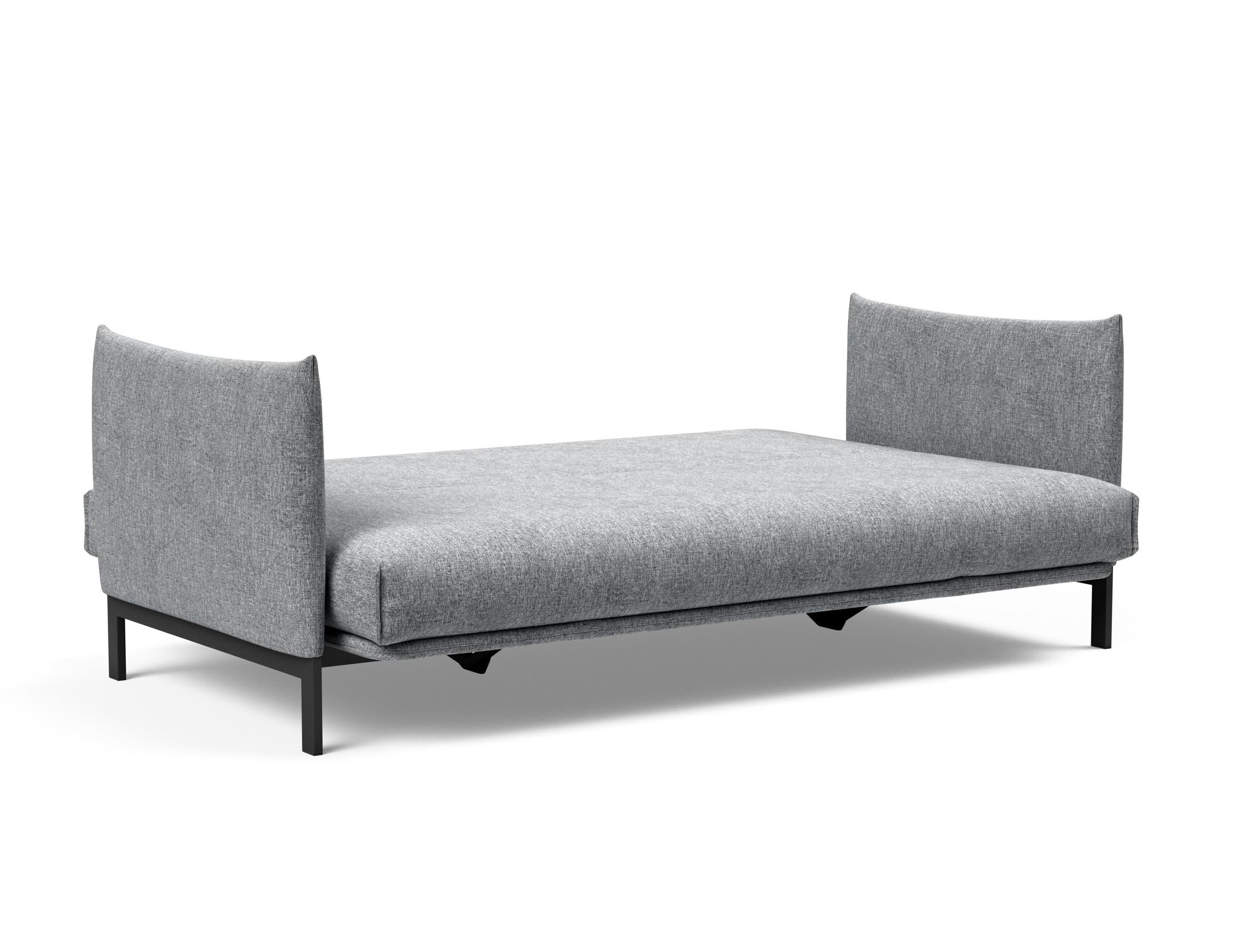 Erleben Sie das Junus 140 Bettsofa Nordic Cover von Innovation Living – ein stilvolles Möbelstück, das höchsten Komfort und vielseitige Nutzung bietet.