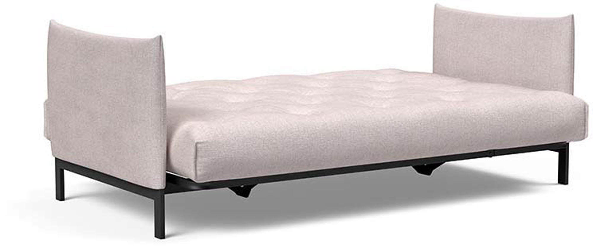 Erleben Sie das Junus 140 Bettsofa Nordic von Innovation Living – modern, funktional und ideal für kleine Räume, für Komfort rund um die Uhr.