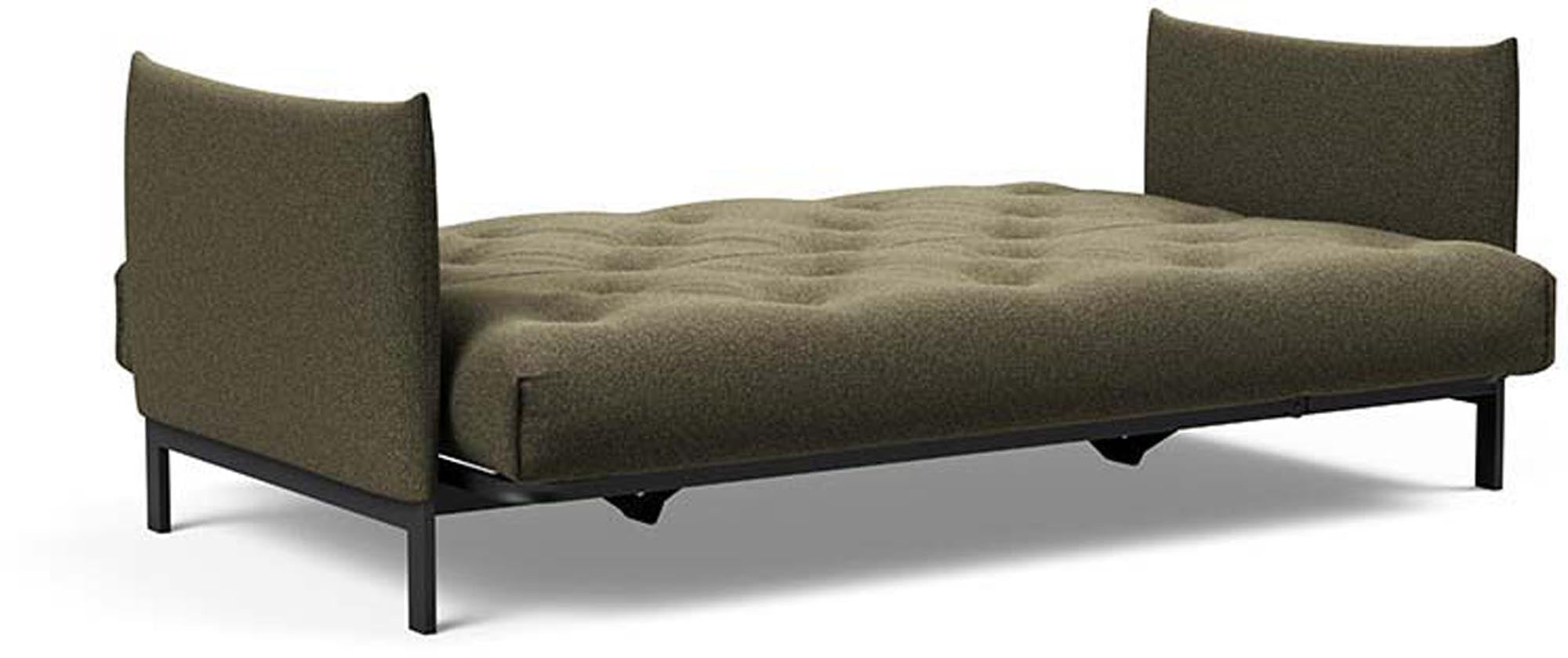 Erleben Sie das Junus 140 Bettsofa Nordic von Innovation Living – modern, funktional und ideal für kleine Räume, für Komfort rund um die Uhr.