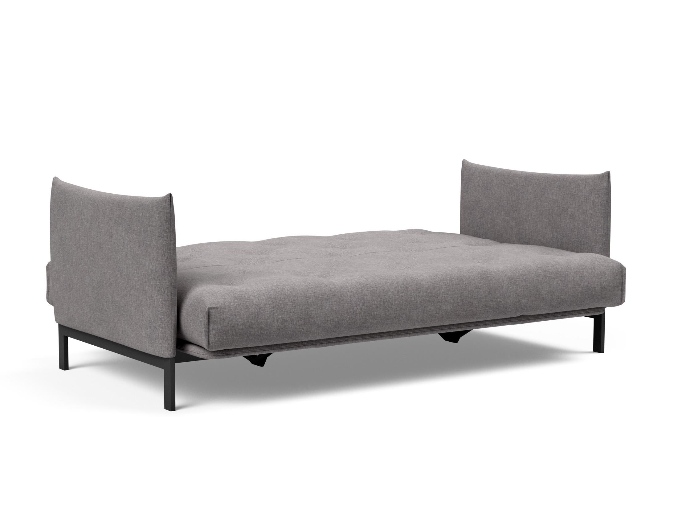 Erleben Sie das Junus 140 Bettsofa Nordic: Modernes Design und der weiche Soft Spring Bezug sorgen für höchsten Schlafkomfort und stilvolle Akzente.