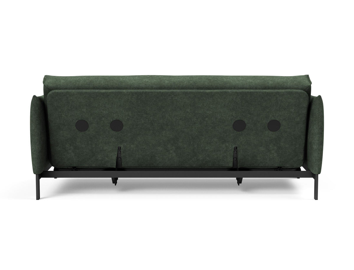 Junus 140 Bettsofa Nordic mit Gestellbezug Soft Spring in 281 Avella Pine Green präsentiert im Onlineshop von KAQTU Design AG. Bettsofa ist von Innovation Living