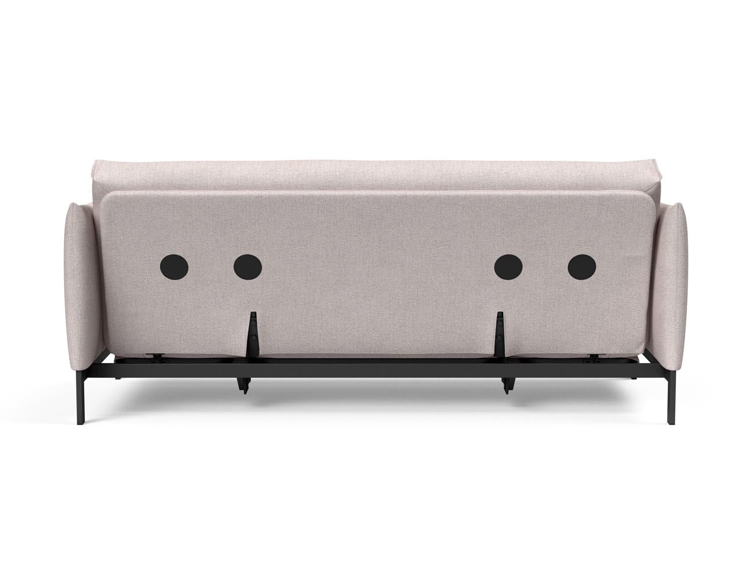 Entdecken Sie das Junus 140 Bettsofa Nordic von Innovation Living – ein elegantes, funktionales Sofa, das sich mühelos in ein bequemes Bett verwandelt.