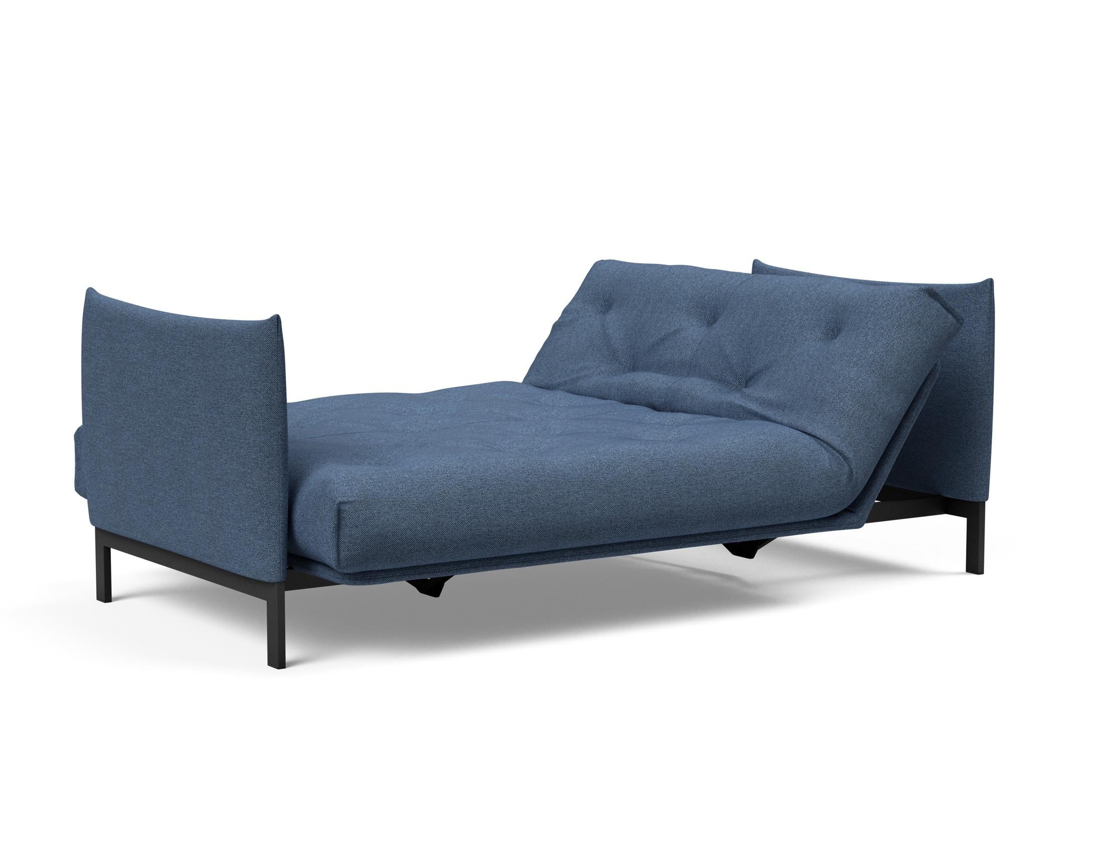 Entdecken Sie das Junus 140 Bettsofa Nordic von Innovation Living: Modernes Design, flexible Liegepositionen und hochwertige Materialien für besten Komfort.