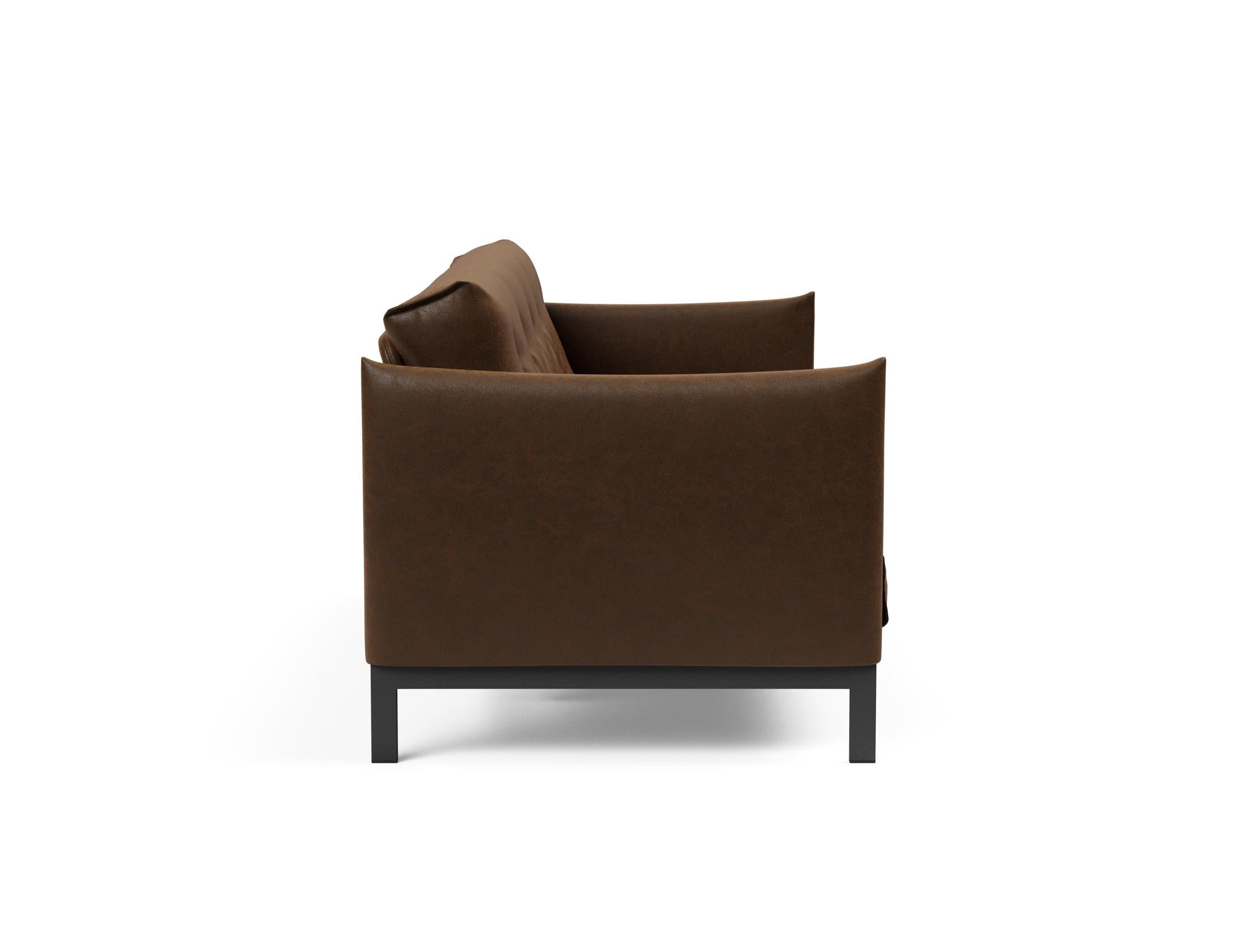 Entdecken Sie das Junus 140 Bettsofa Nordic: Elegantes Design trifft auf den komfortablen Soft Spring Bezug für erholsame Nächte und stilvolle Wohnräume.