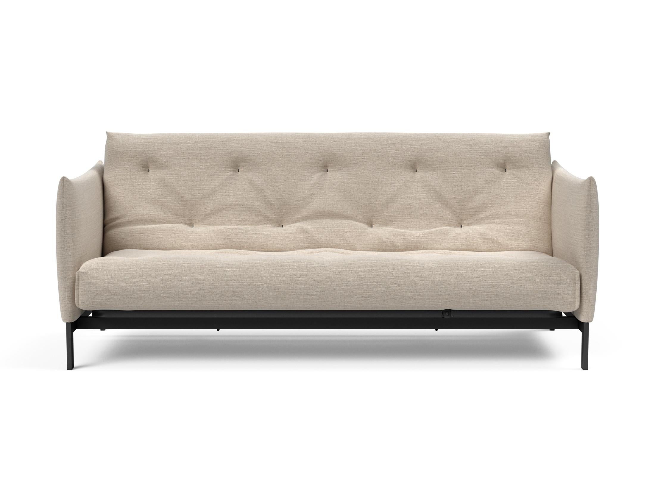 Entdecken Sie das Junus 140 Bettsofa Nordic Soft Spring von Innovation Living – stilvolles Design trifft auf erstklassigen Schlafkomfort für Ihr Zuhause.