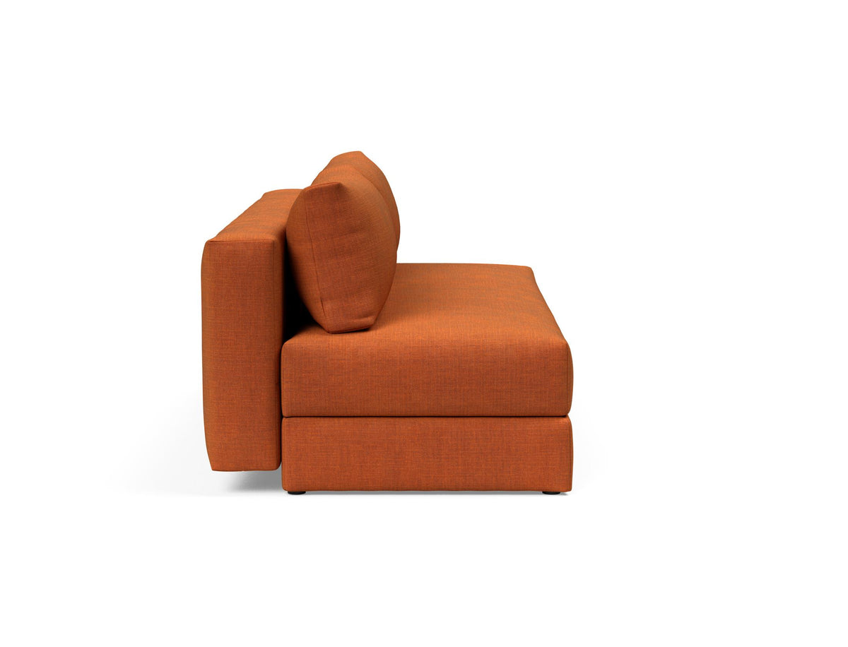 Osvald Sofabett 150 in 412 Esina Rust Orange präsentiert im Onlineshop von KAQTU Design AG. Bettsofa ist von Innovation Living