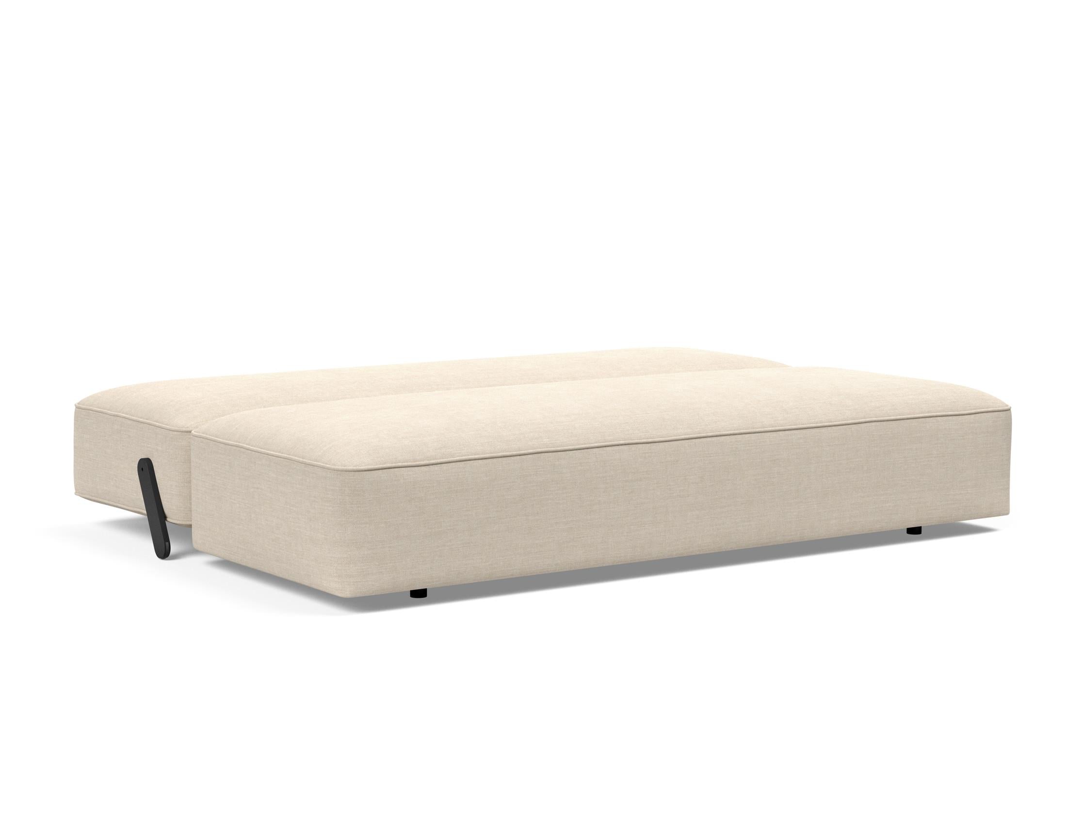 Erleben Sie das Yonata Schlafsofa von Innovation Living – ein elegantes, platzsparendes Möbelstück, ideal für Gäste und moderne Wohnräume.