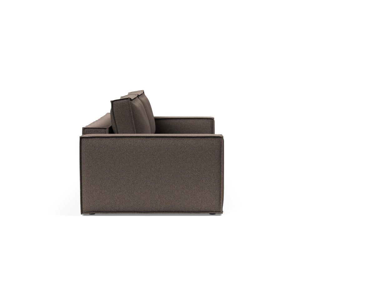Newilla Bettsofa in 530 Bouclé Taupe präsentiert im Onlineshop von KAQTU Design AG. Bettsofa ist von Innovation Living