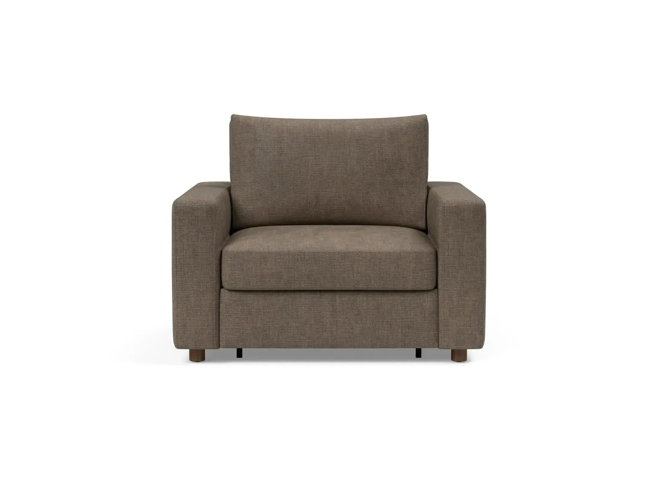 Erleben Sie den Neah Sessel mit Standard Armlehnen von Innovation Living – eine perfekte Kombination aus modernem Stil und unvergleichlichem Sitzkomfort.