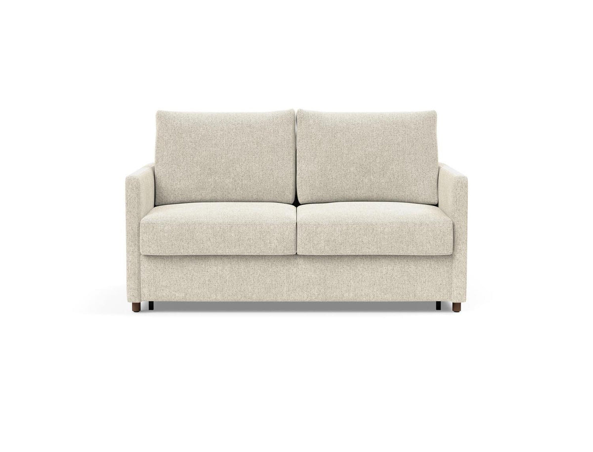 Neah 140 Schlafsofa mit Slim Armlehnen in 357 Taura Off White präsentiert im Onlineshop von KAQTU Design AG. Bettsofa ist von Innovation Living