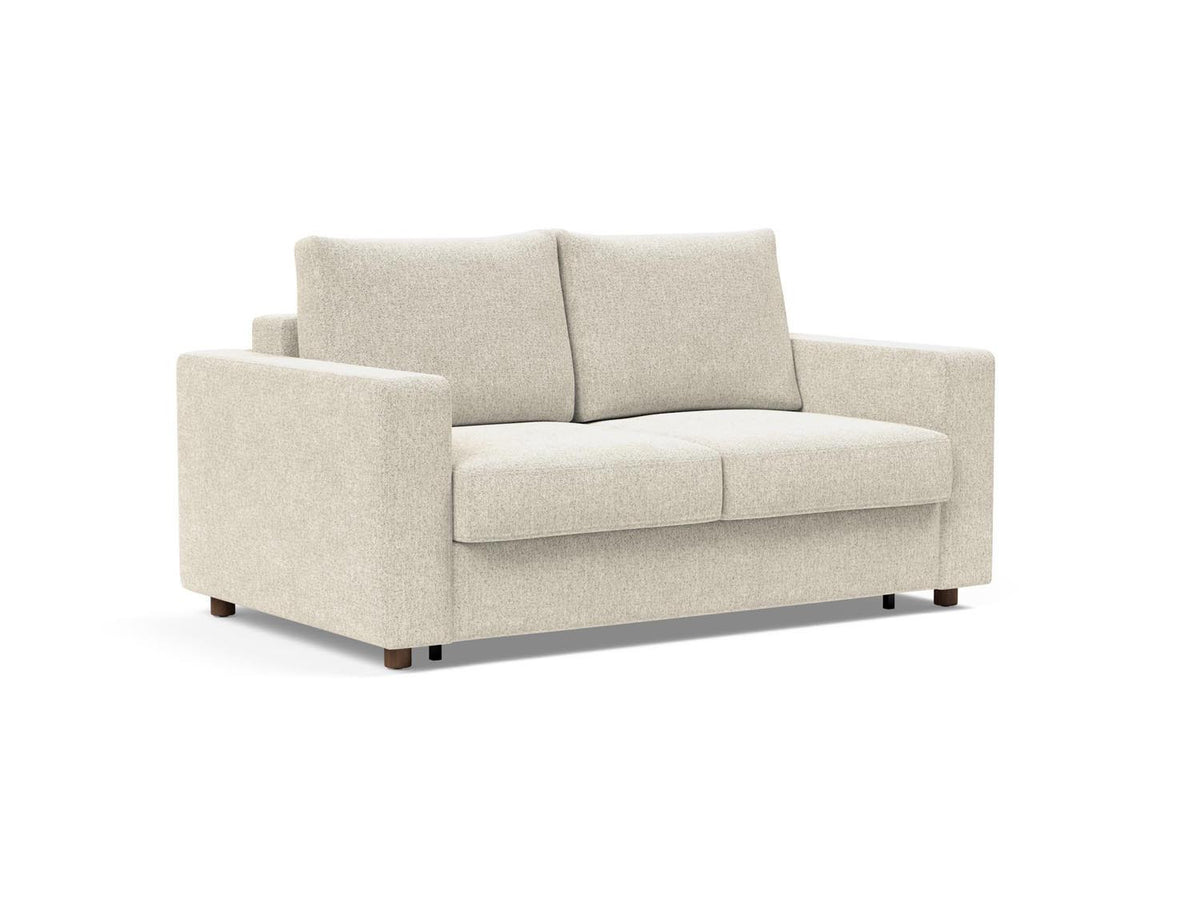 Neah 140 Schlafsofa mit Standard Armlehnen in 357 Taura Off White präsentiert im Onlineshop von KAQTU Design AG. Bettsofa ist von Innovation Living