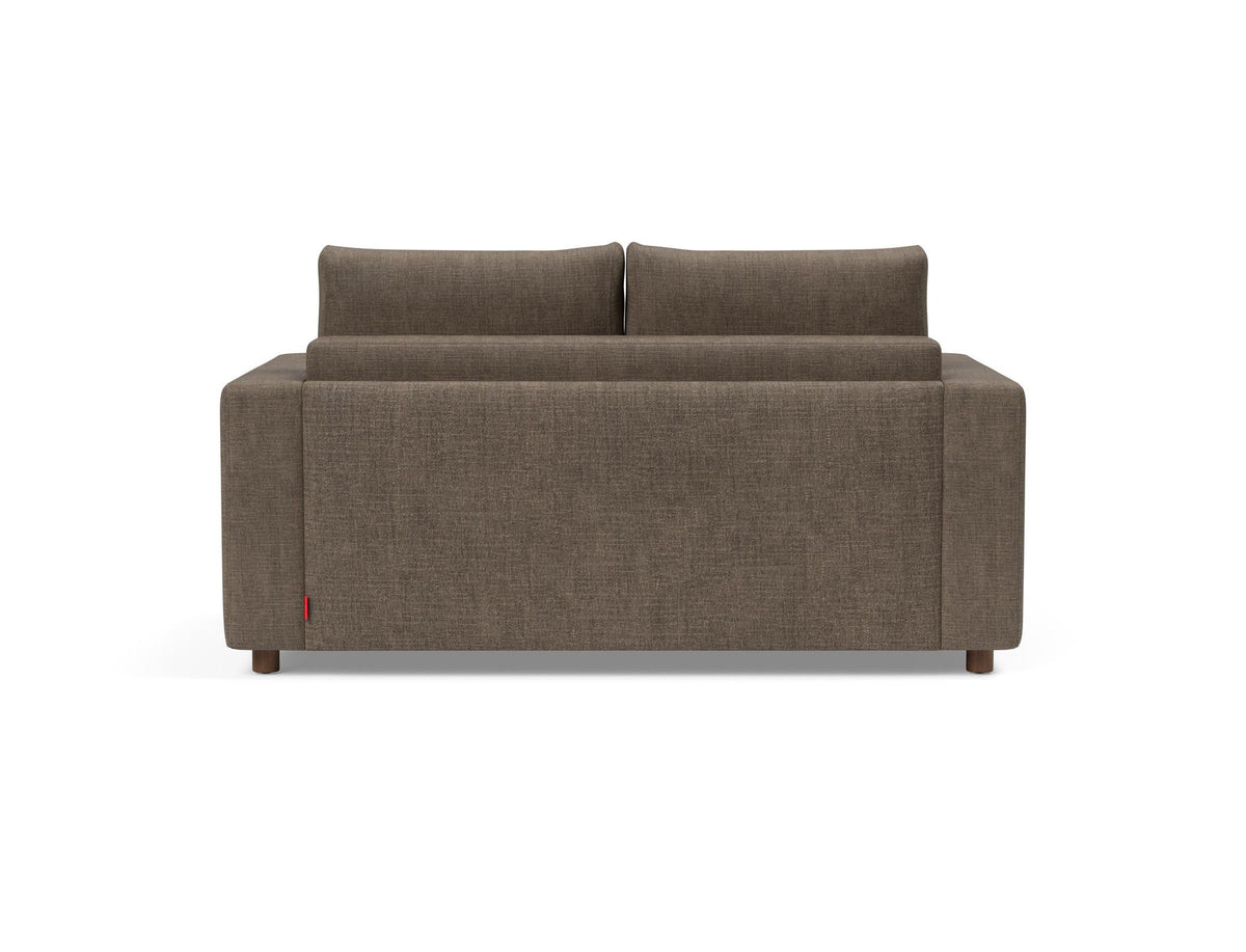 Neah 140 Schlafsofa mit Standard Armlehnen in 411 Esina Cedar Brown präsentiert im Onlineshop von KAQTU Design AG. Bettsofa ist von Innovation Living