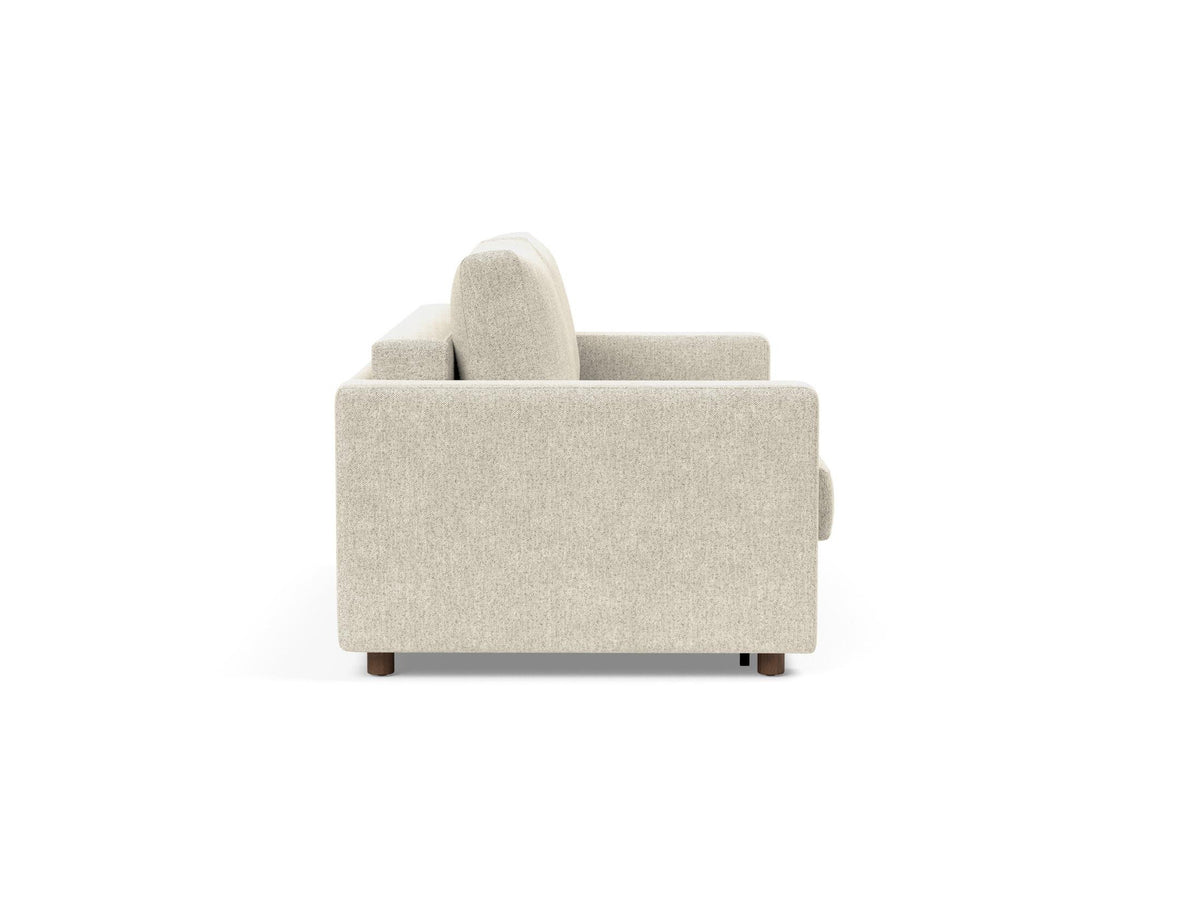 Neah 140 Schlafsofa mit Standard Armlehnen in 357 Taura Off White präsentiert im Onlineshop von KAQTU Design AG. Bettsofa ist von Innovation Living