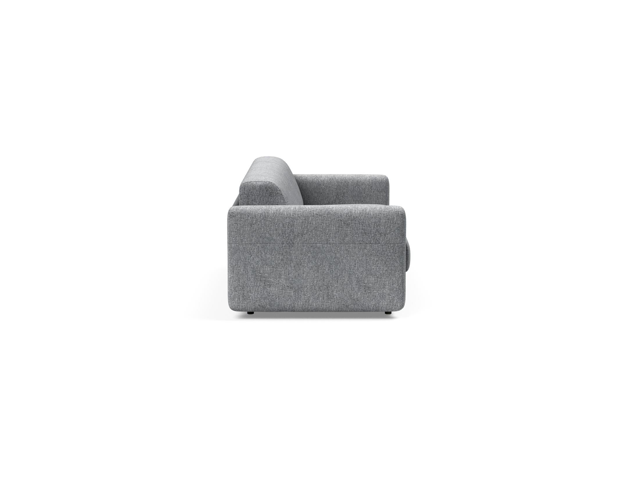 Entdecken Sie das Killian Klappsofa 160 von Innovation Living: Elegantes Design trifft auf vielseitige Nutzung und hochwertigen Schlafkomfort dank der Federkernmatratze.