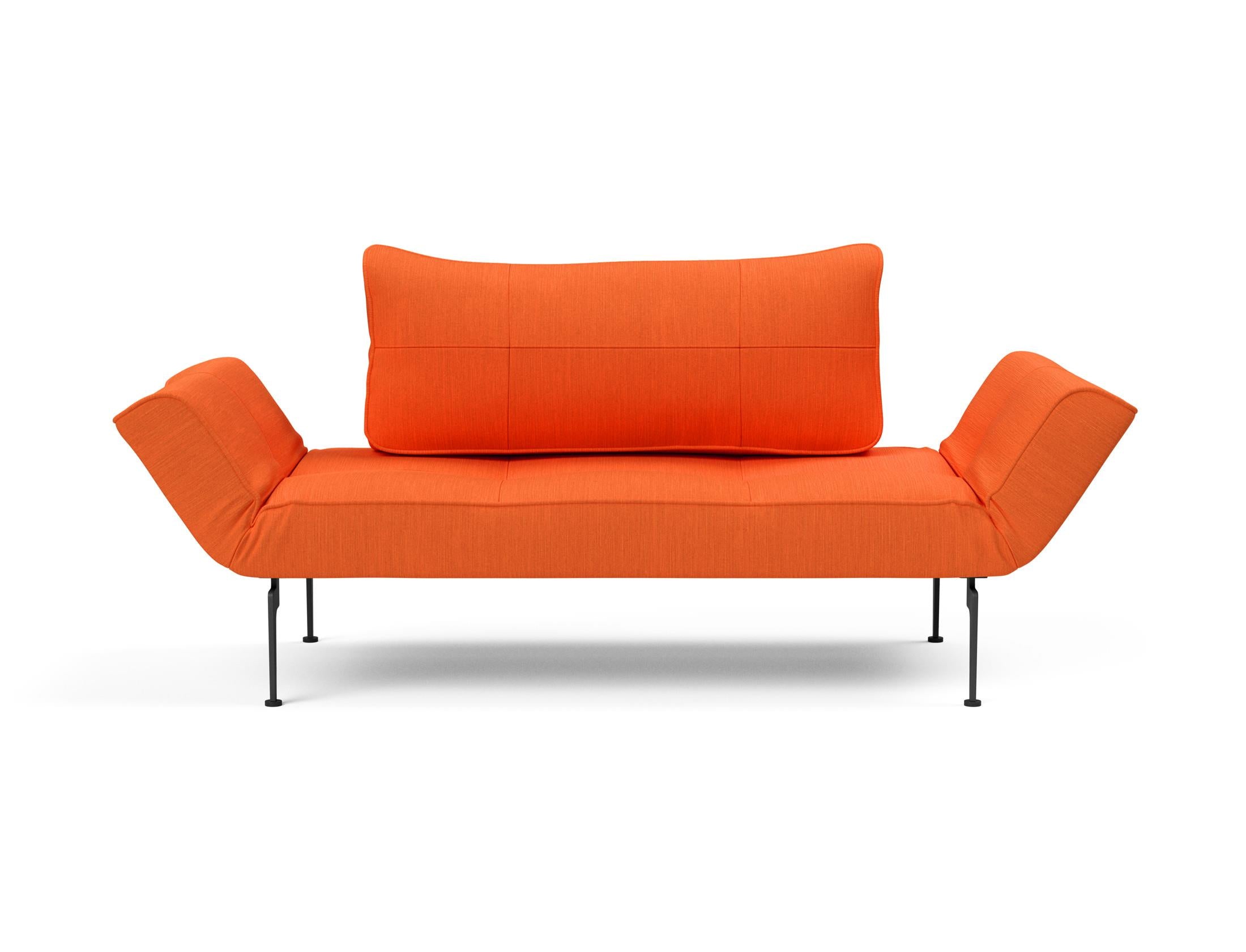 Zeal Klappsofa 70 Laser in 510 Elegance Orange präsentiert im Onlineshop von KAQTU Design AG. Bettsofa ist von Innovation Living