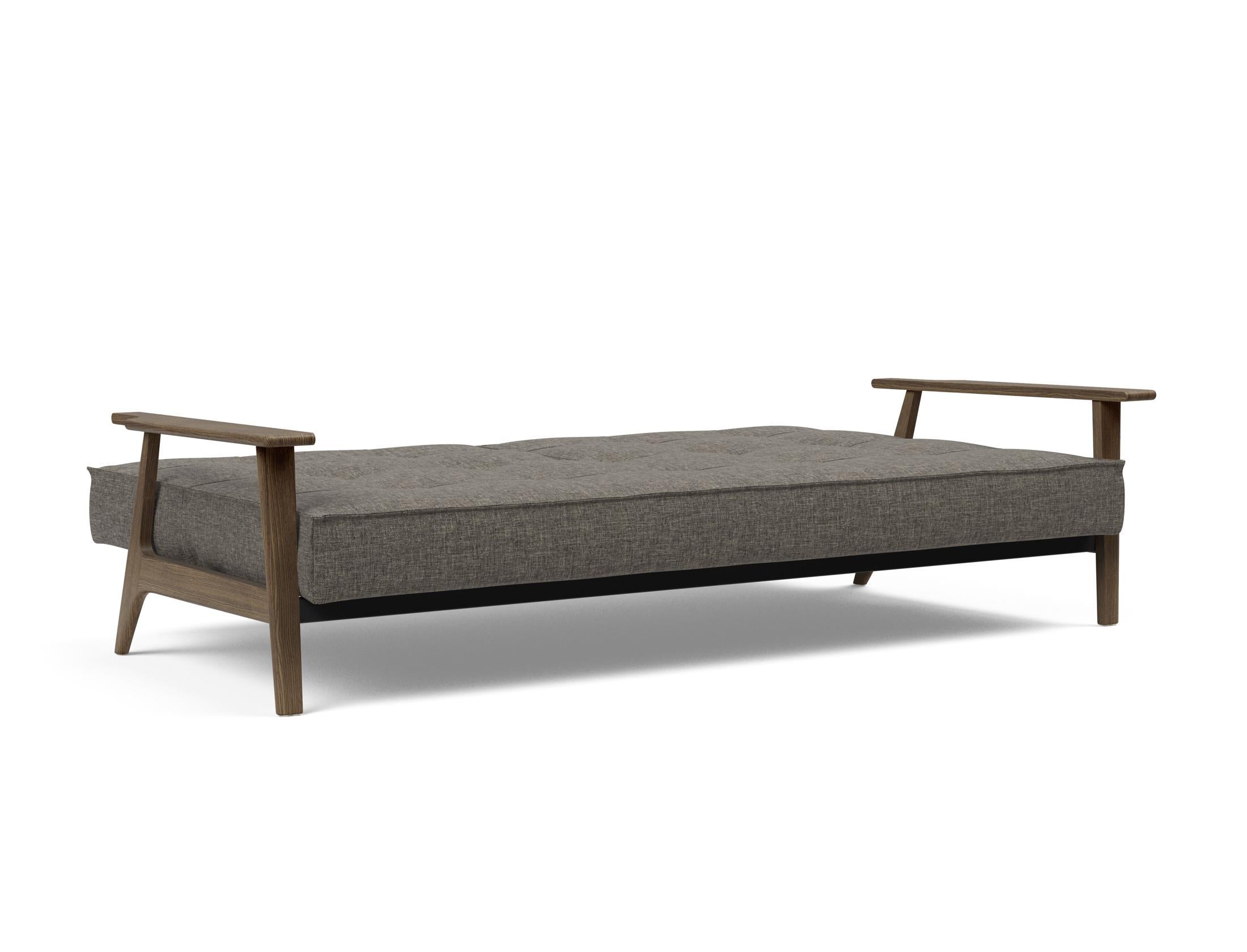 Erleben Sie das stilvolle Splitback Sofabett 115 Frej von Innovation Living – ideal für platzsparende Lösungen und zeitgemäße Einrichtung.