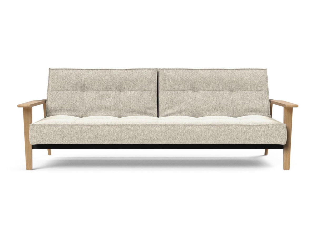 Splitback Sofabett 115 Frej in 357 Taura Off White präsentiert im Onlineshop von KAQTU Design AG. Bettsofa ist von Innovation Living