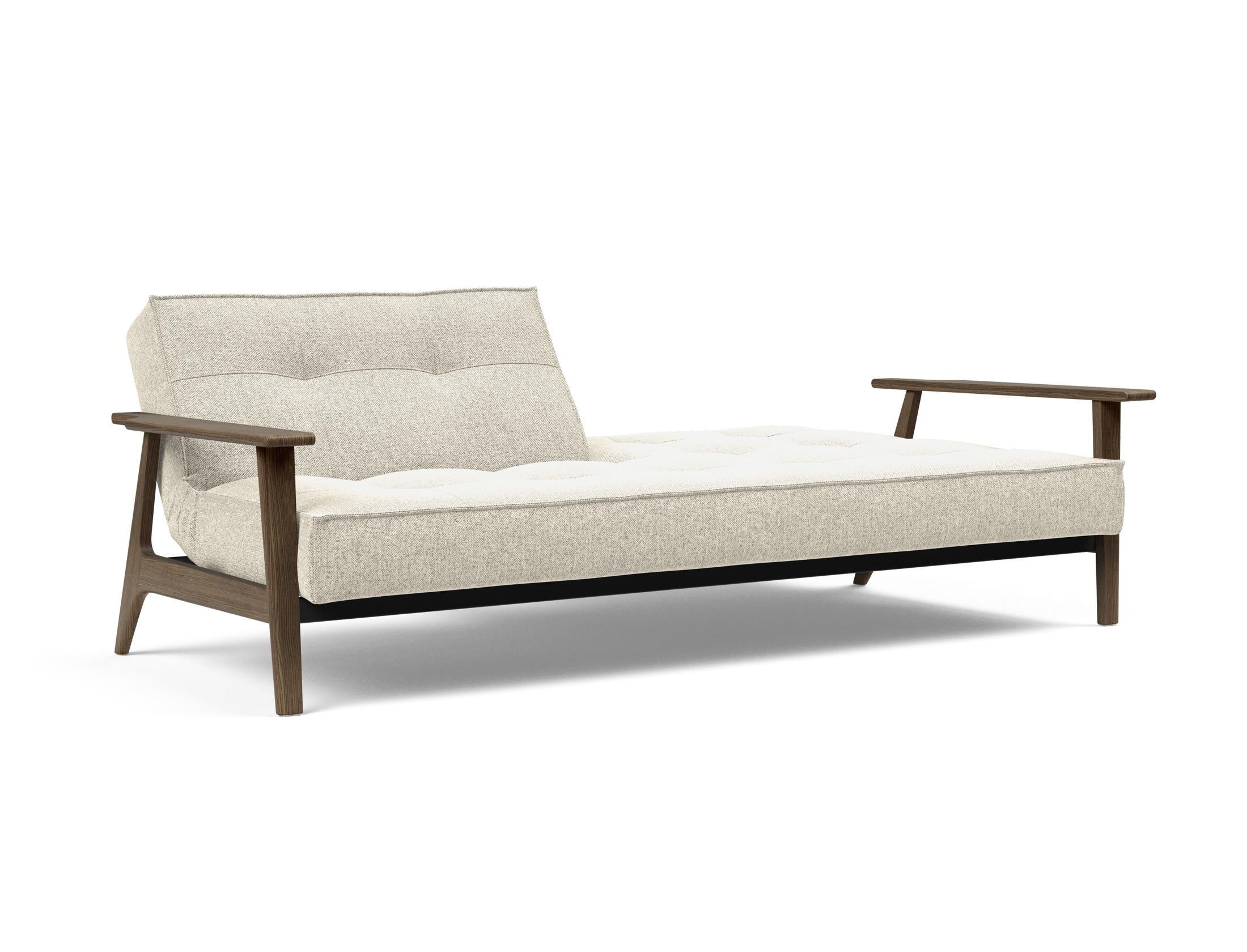 Entdecken Sie das Splitback Sofabett 115 Frej von Innovation Living – stilvoll, funktional und ideal für Gästeübernachtungen in jedem Zuhause.