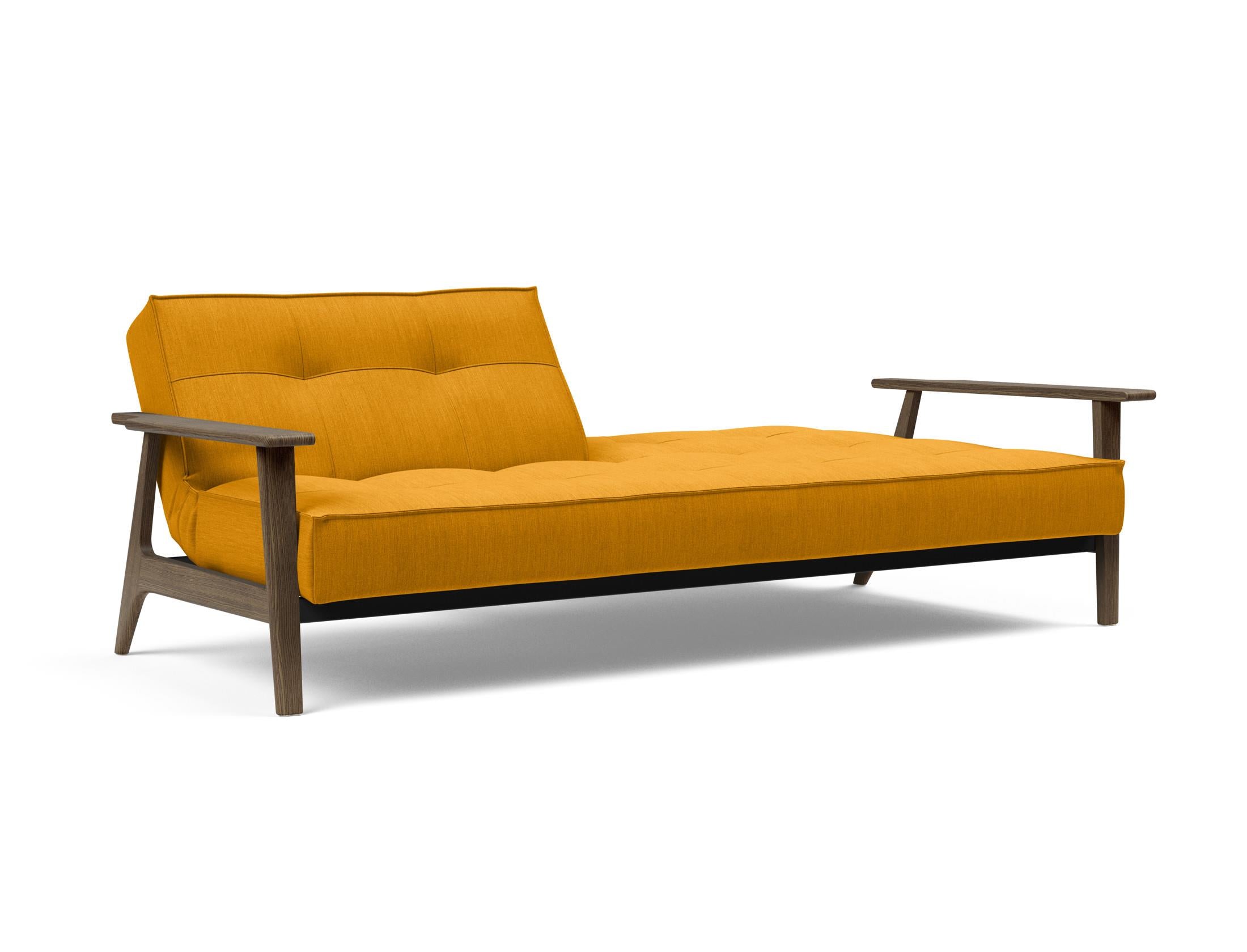 Erleben Sie das stilvolle Splitback Sofabett 115 Frej von Innovation Living – ideal für platzsparende Lösungen und zeitgemäße Einrichtung.