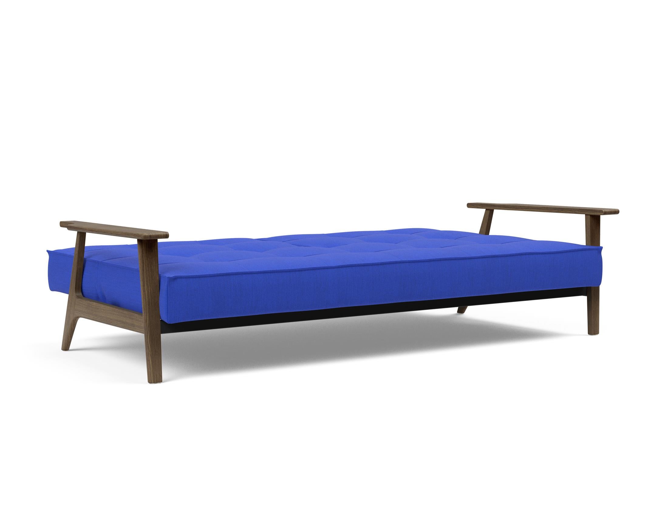 Entdecken Sie das Splitback Sofabett 115 Frej von Innovation Living – ein elegantes, platzsparendes Möbelstück, das Komfort und Stil vereint.