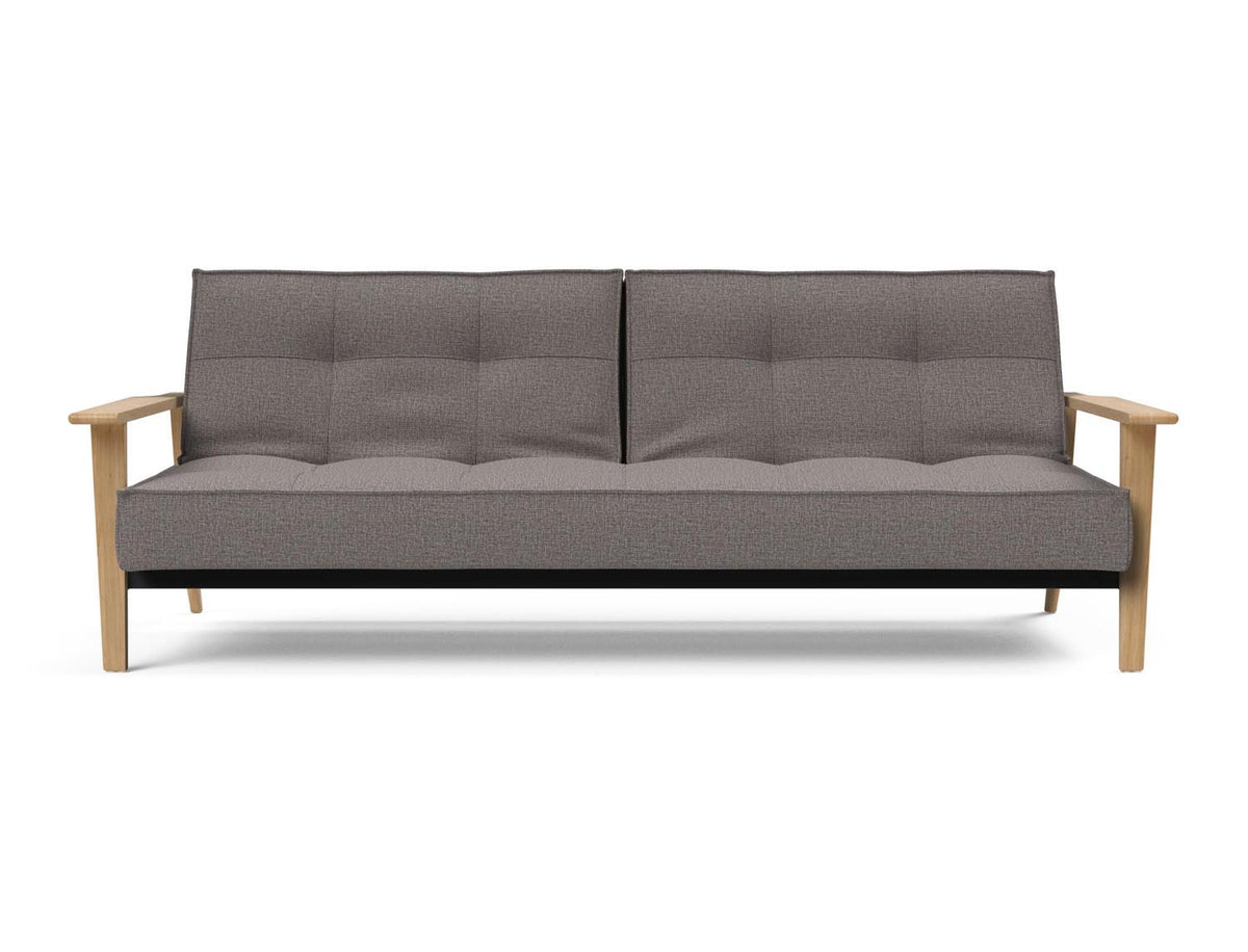 Splitback Sofabett 115 Frej in 521 Mixed Dance Grey präsentiert im Onlineshop von KAQTU Design AG. Bettsofa ist von Innovation Living