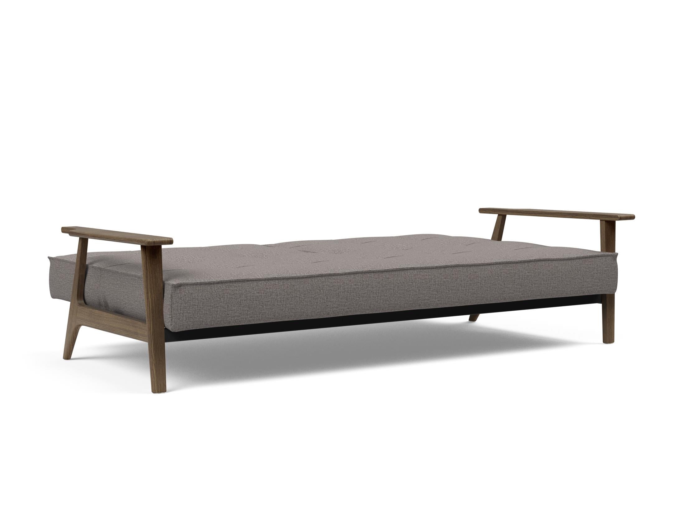 Erleben Sie das stilvolle Splitback Sofabett 115 Frej von Innovation Living – ideal für platzsparende Lösungen und zeitgemäße Einrichtung.