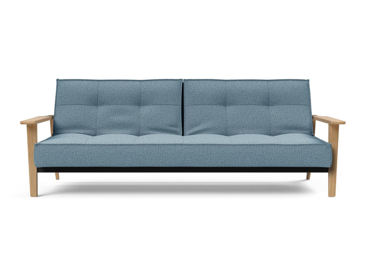Splitback Sofabett 115 Frej in 525 Mixed Dance Light Blue präsentiert im Onlineshop von KAQTU Design AG. Bettsofa ist von Innovation Living
