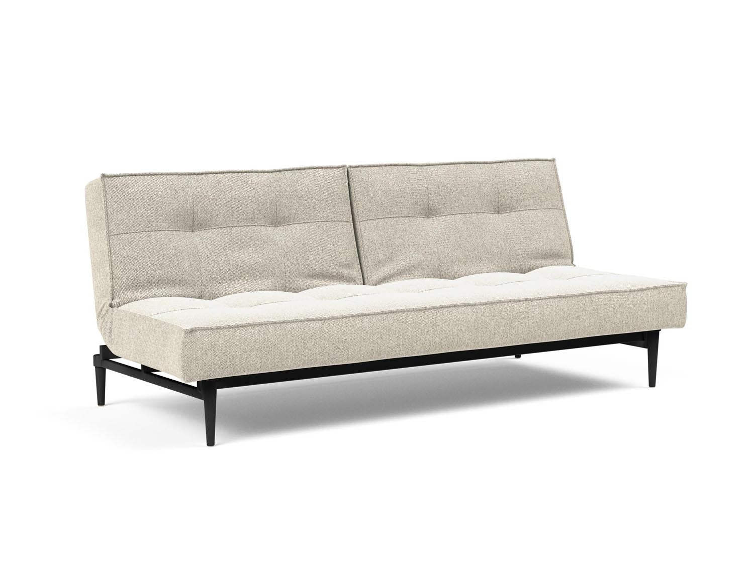 Erleben Sie das stilvolle Splitback Sofabett 115 Styletto von Innovation Living – ideal für flexible Wohnlösungen und zeitgemäßes Design.