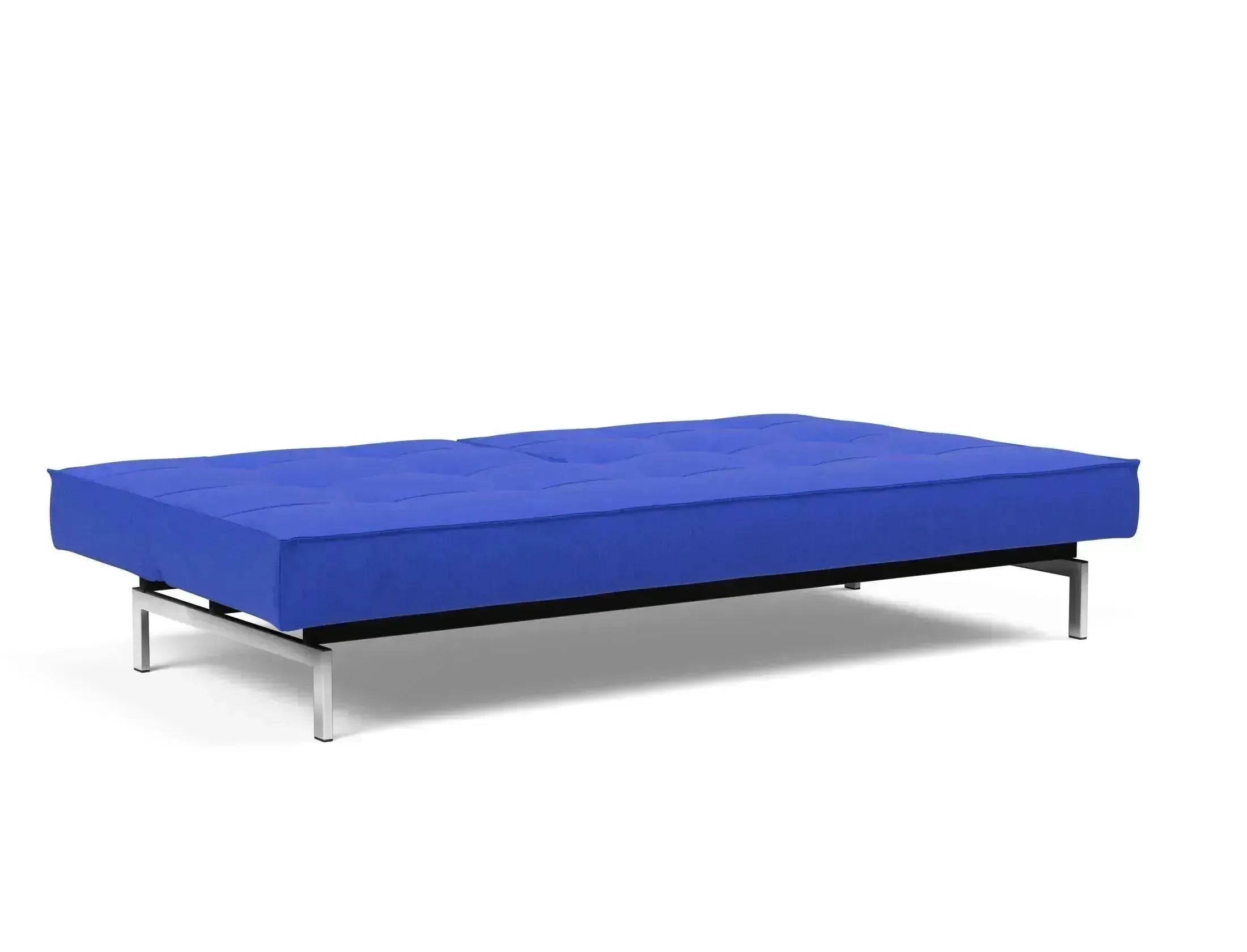 Entdecken Sie das stilvolle Splitback Sofabett 115 Chrom von Innovation Living – perfekt für zeitgemäße Wohnkonzepte und gemütliche Schlafmomente.