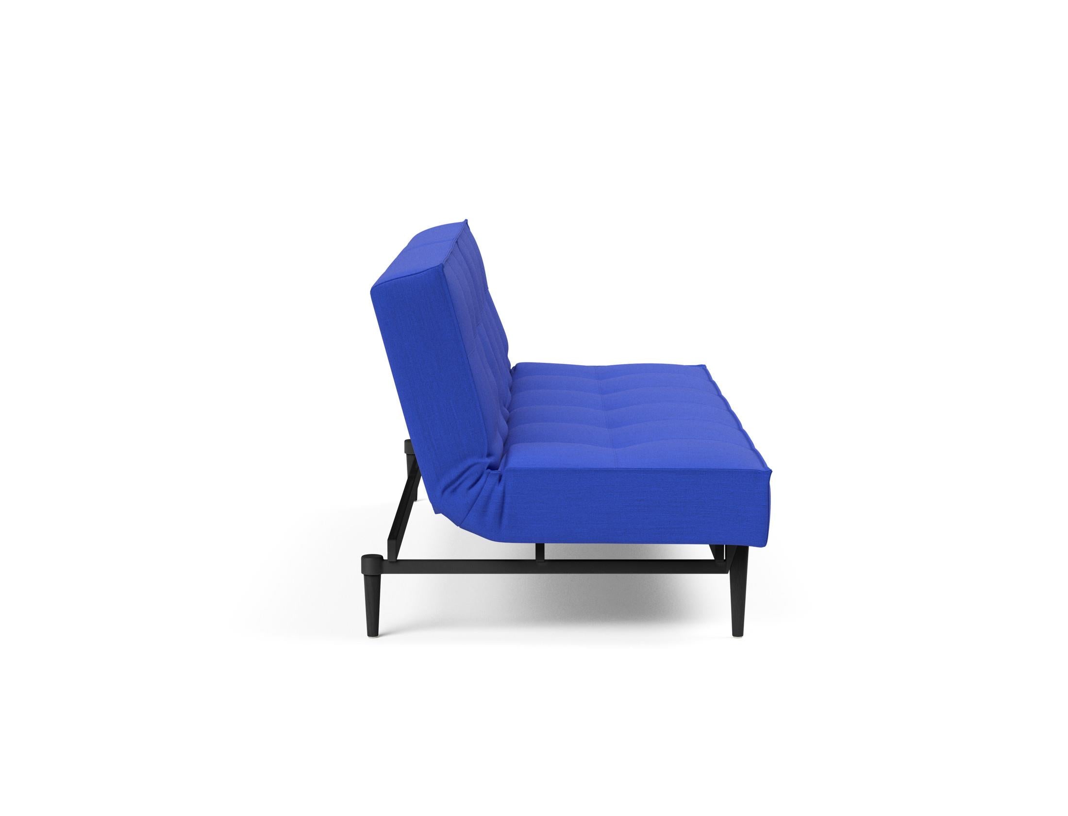 Erleben Sie das stilvolle Splitback Sofabett 115 Styletto von Innovation Living – ideal für flexible Wohnlösungen und zeitgemäßes Design.