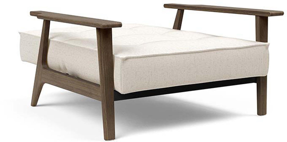 Splitback Frej Sessel in 531 Bouclé Off White präsentiert im Onlineshop von KAQTU Design AG. Sessel ist von Innovation Living