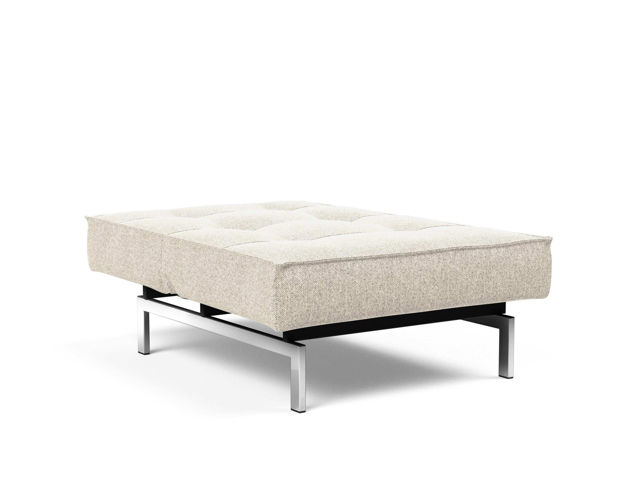 Der Splitback Chrome Sessel von Innovation Living vereint stilvolles skandinavisches Design mit Funktionalität und Komfort für jeden Raum.