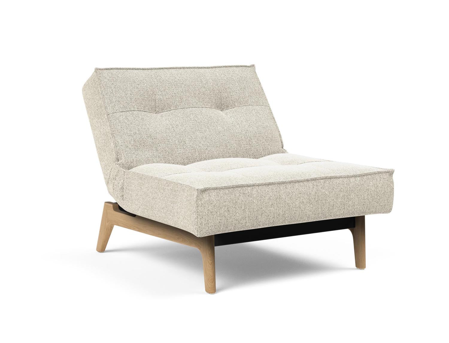 Erleben Sie den Splitback Eik Sessel von Innovation Living – ein stilvoller, flexibler Sessel, der modernes Design und hohen Komfort bietet.